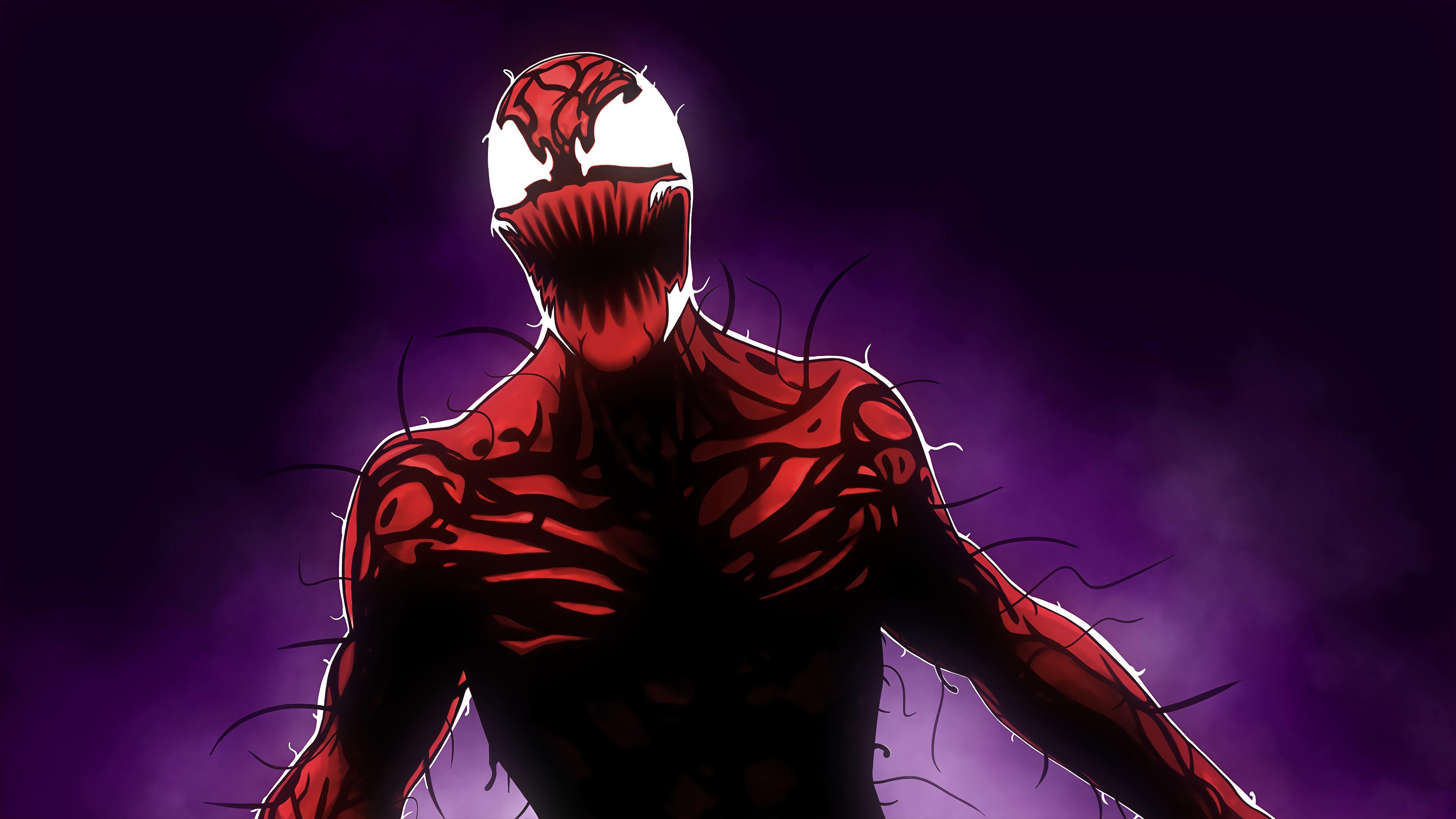 3840x2160 Wallpaper 4k Carnage From Marvels Spider Man Series 4k Wallpaper