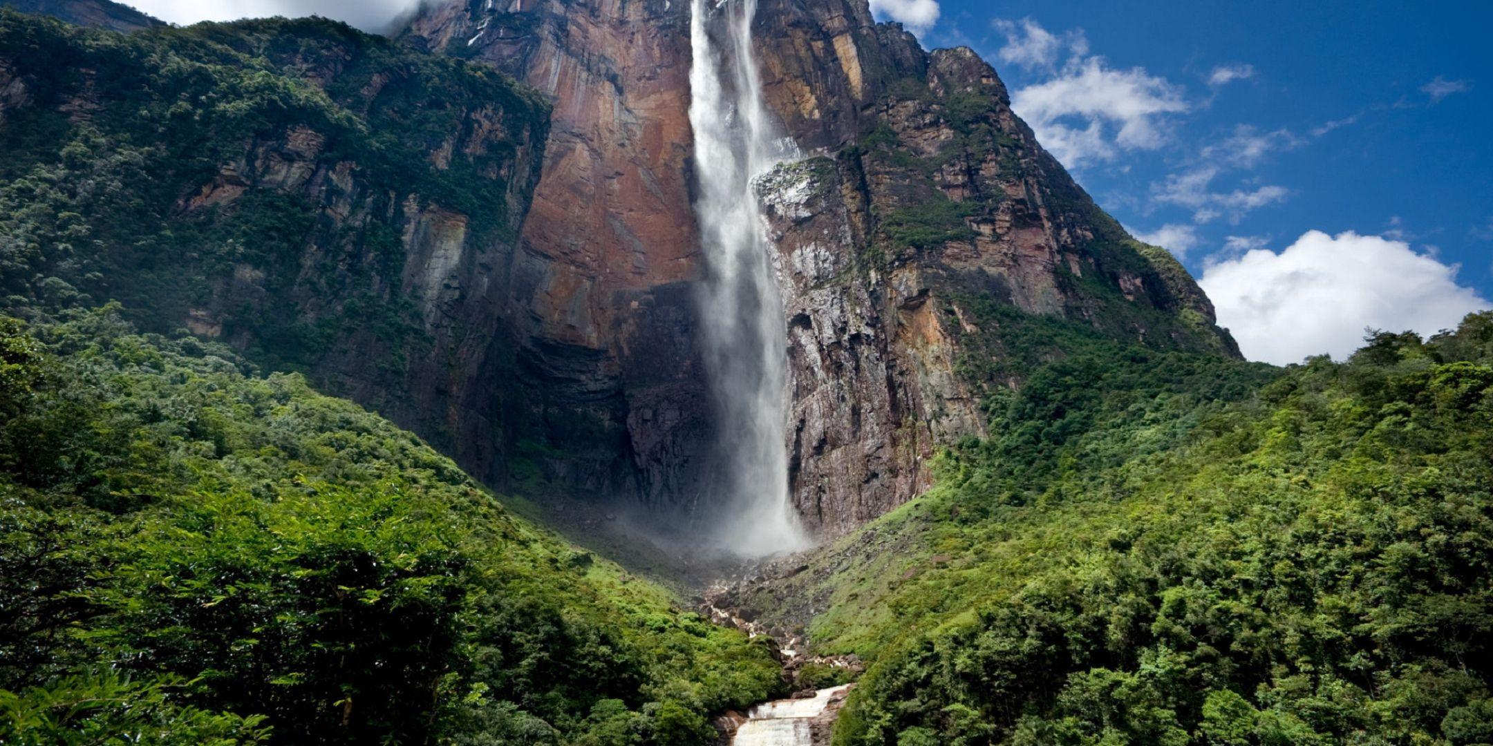 2160x1080 2160x1080 angel falls background. angel falls