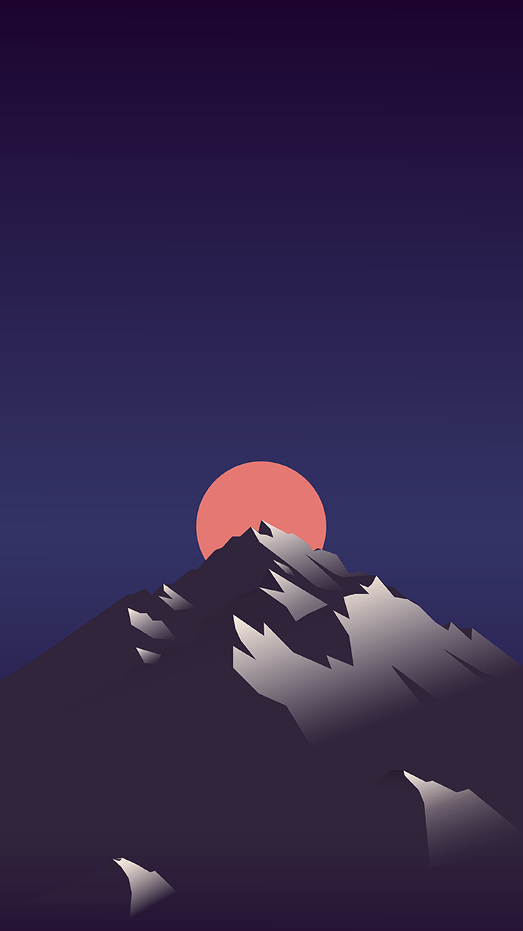 Sunrise Mobile Phone Wallpaper At The Top Of The Mountain Images Free  Download on Lovepik | 400575562
