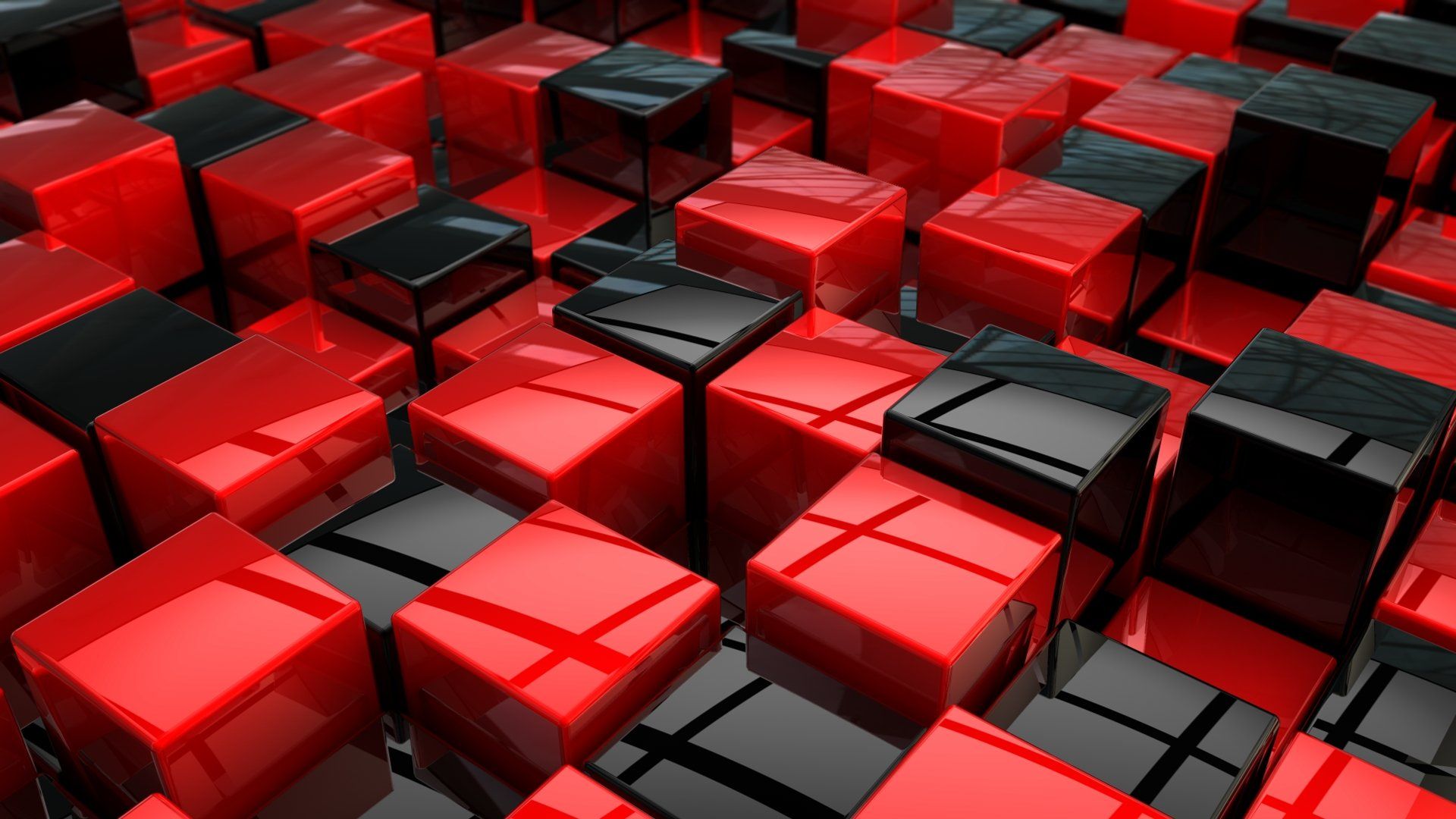 1920x1080 3D Cube Artistic 3D Art HD Wallpaper