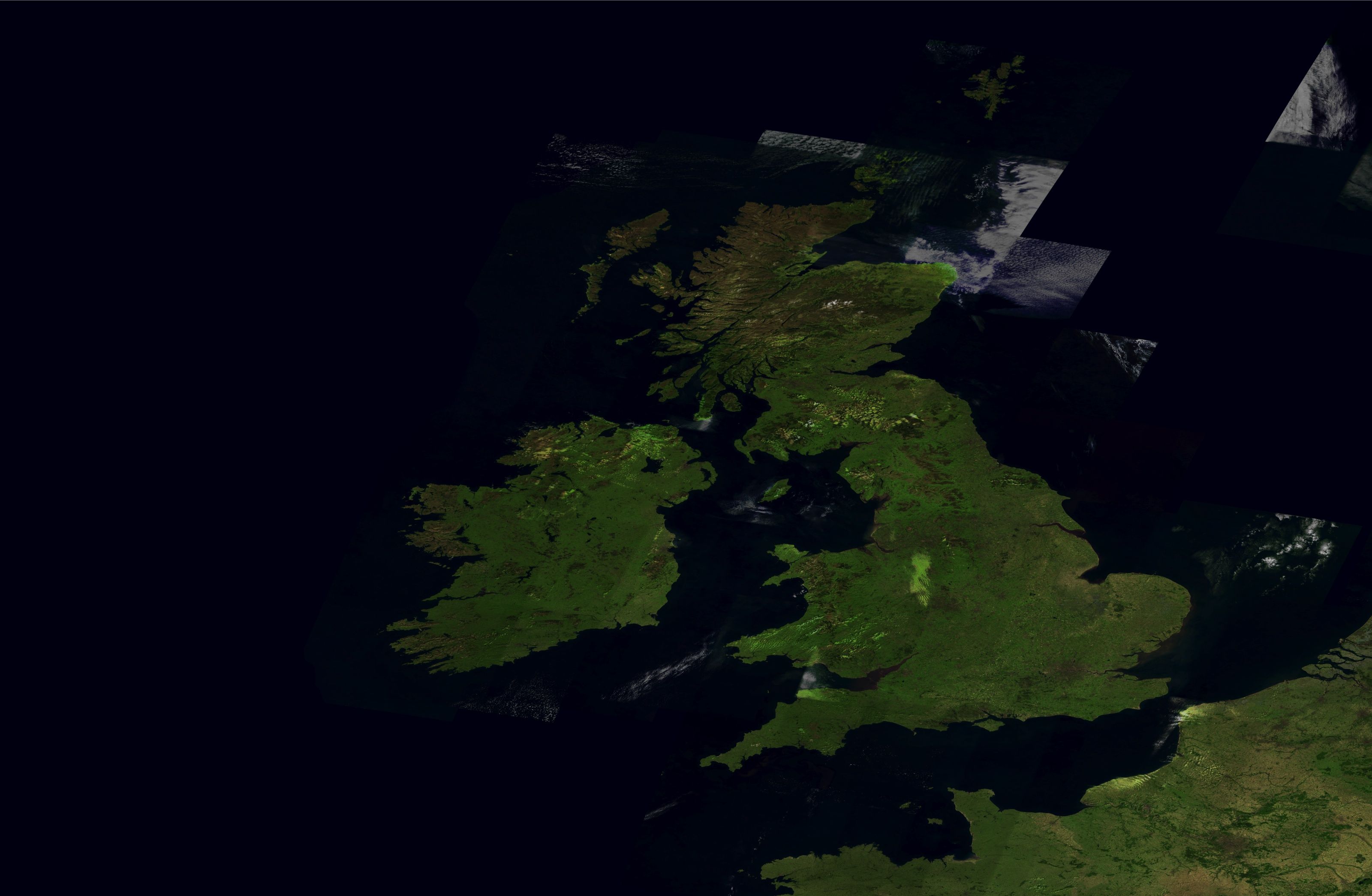 3200x2089 England Map Wallpaper