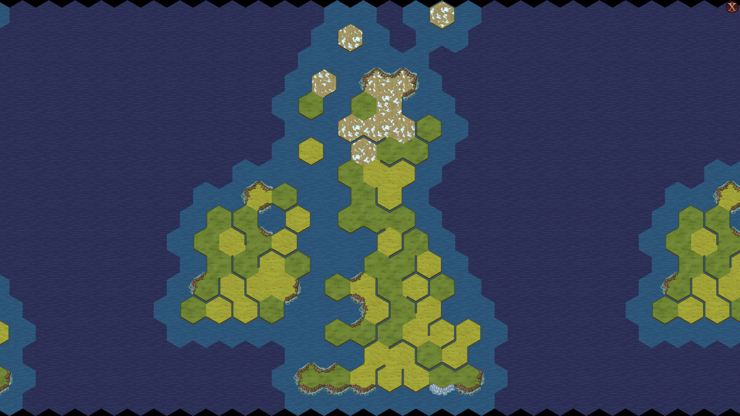2560x1440 My new minuscule British isles map 18