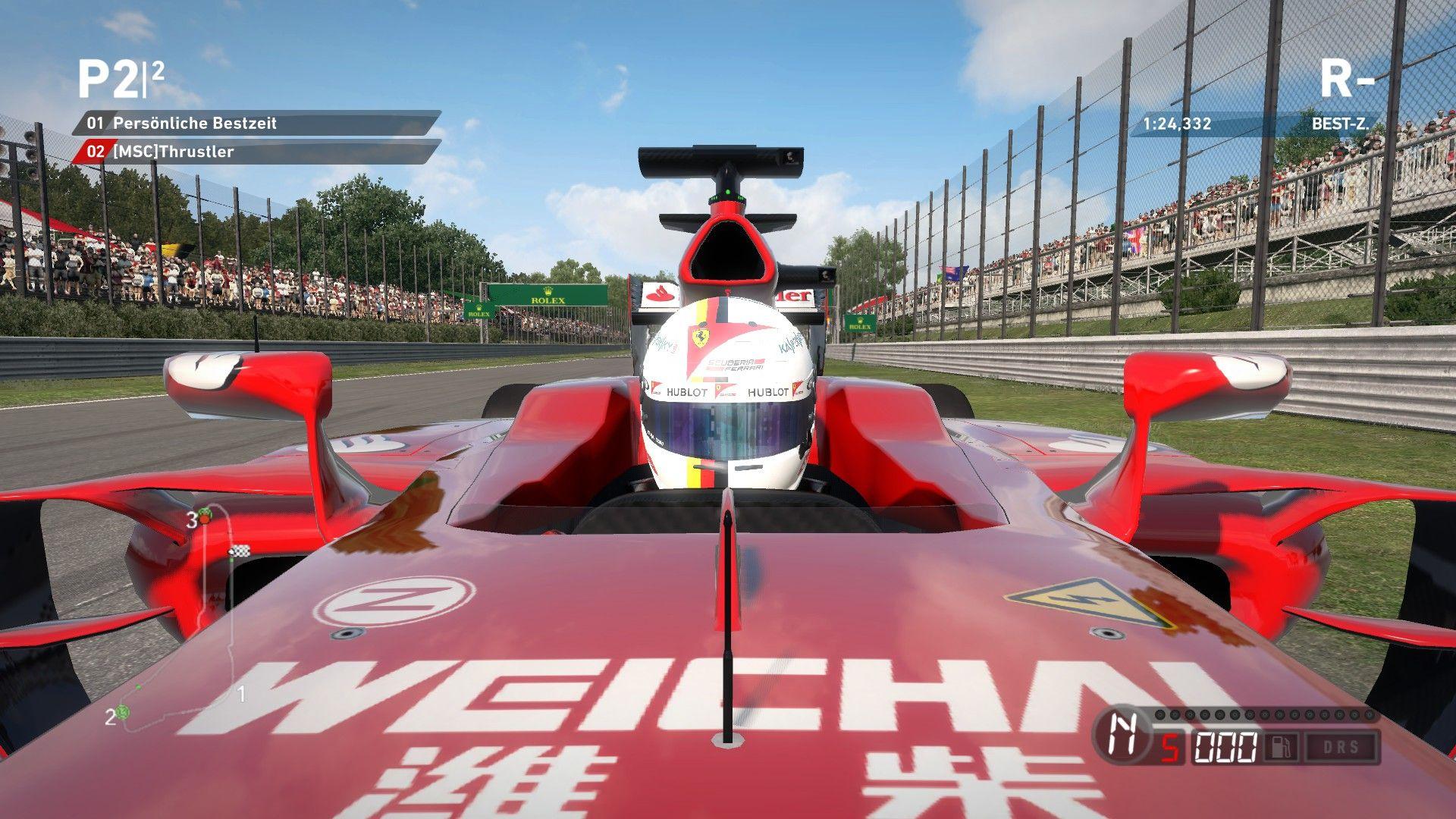 1920x1080 F1 2015 Vettel Ferrari Presentation Helmet