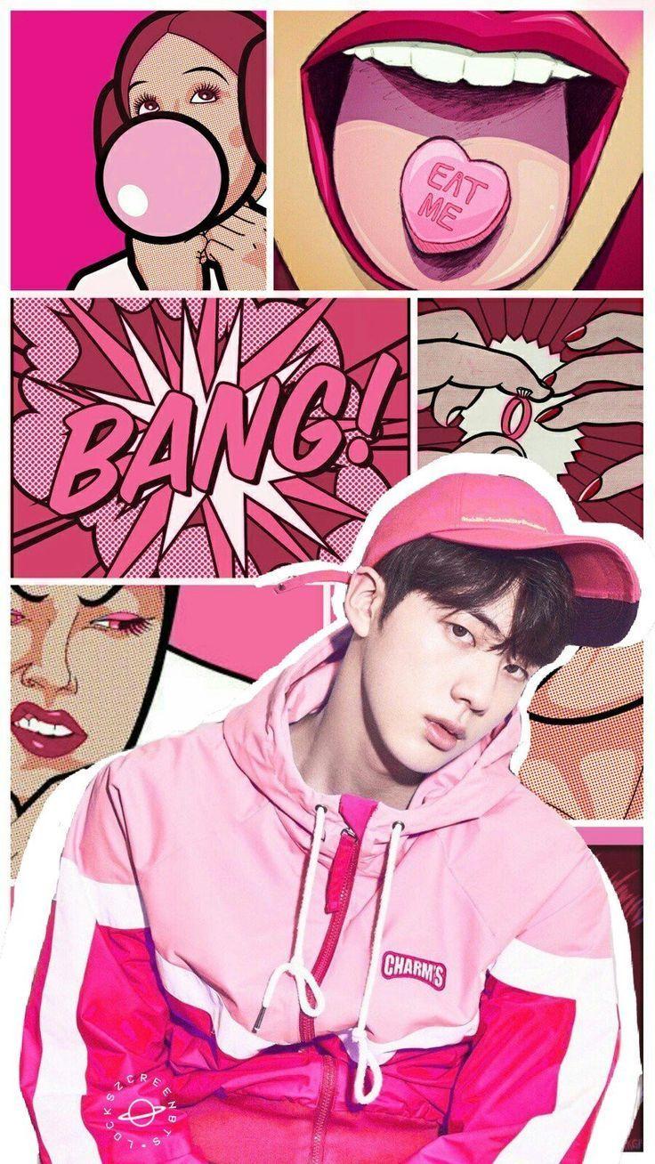 BTS Cartoon Wallpapers - Top Free BTS Cartoon Backgrounds - WallpaperAccess