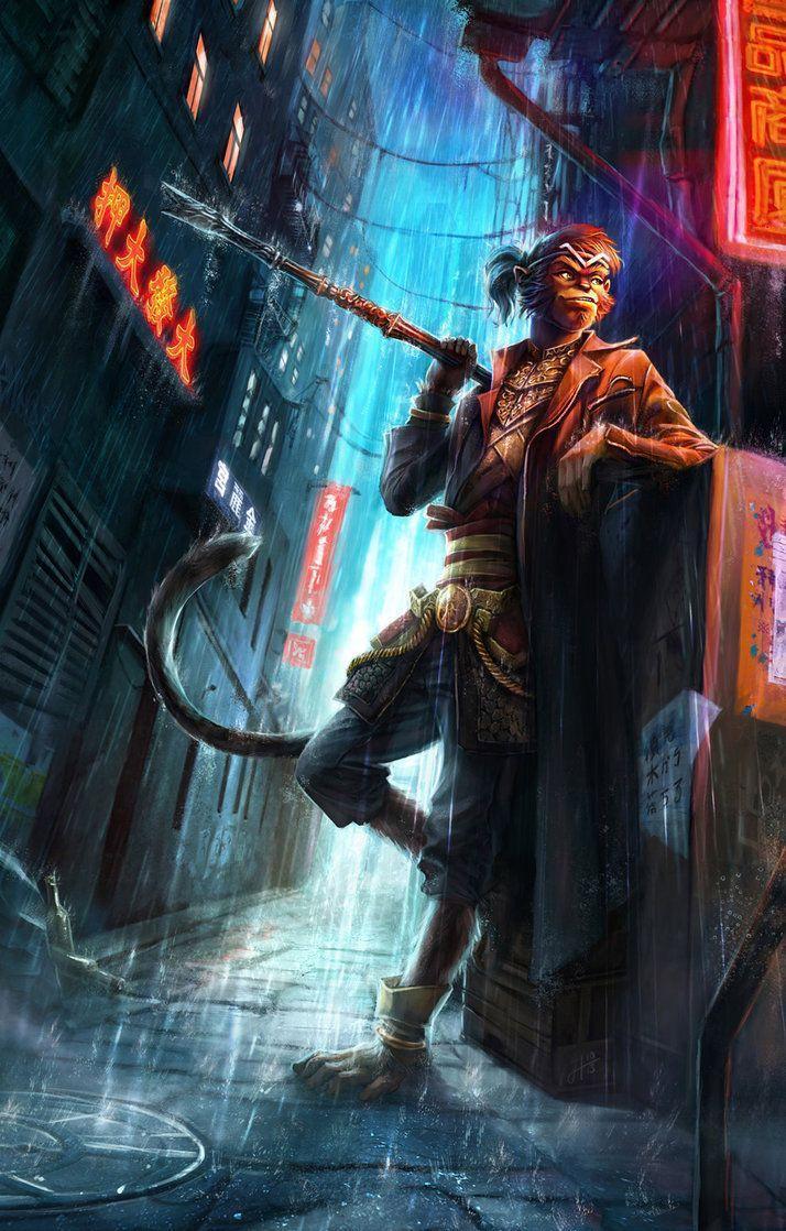 714x1118 Monkey King Wallpaper for Android