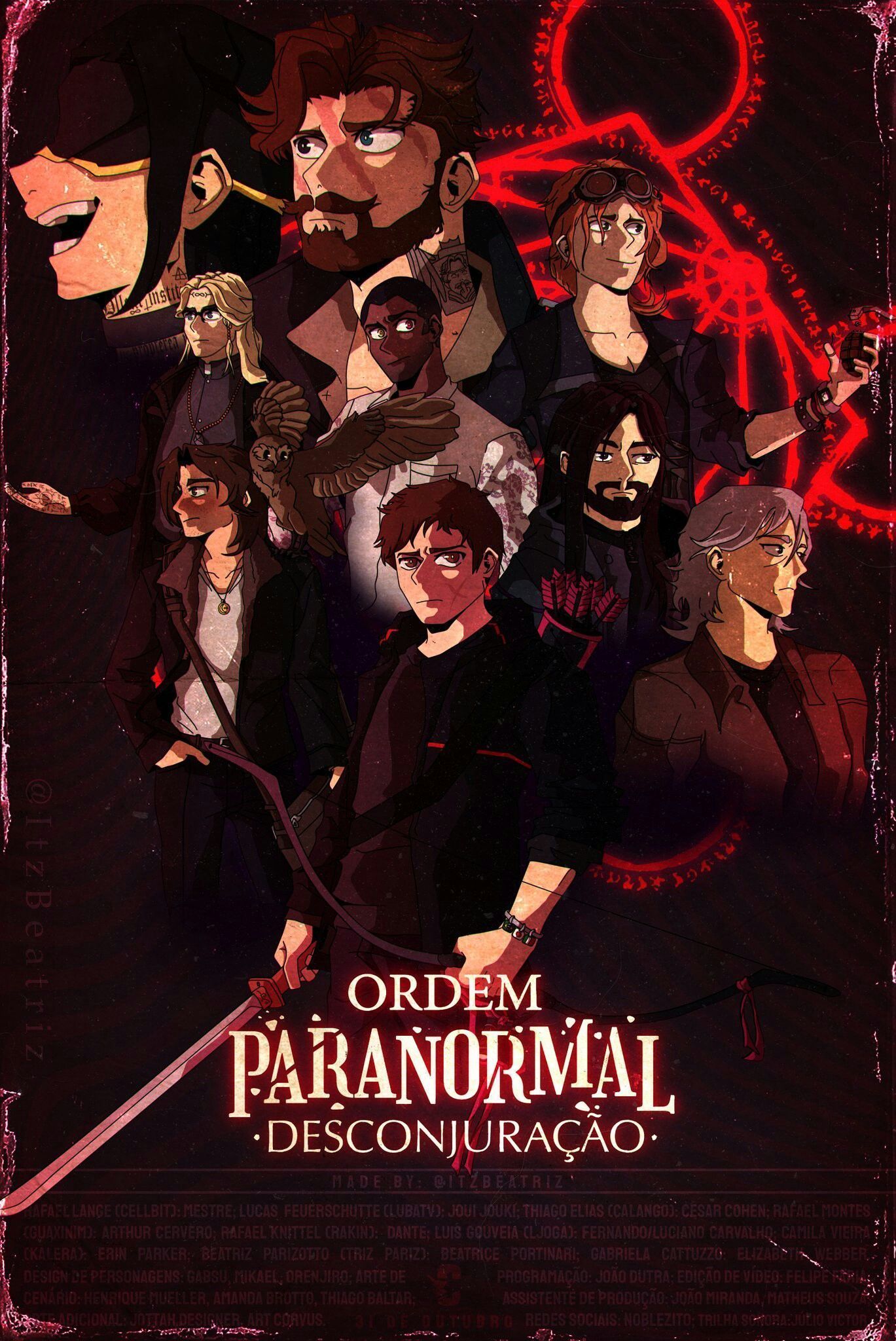 1369x2048 Ordem Paranormal Wallpaper