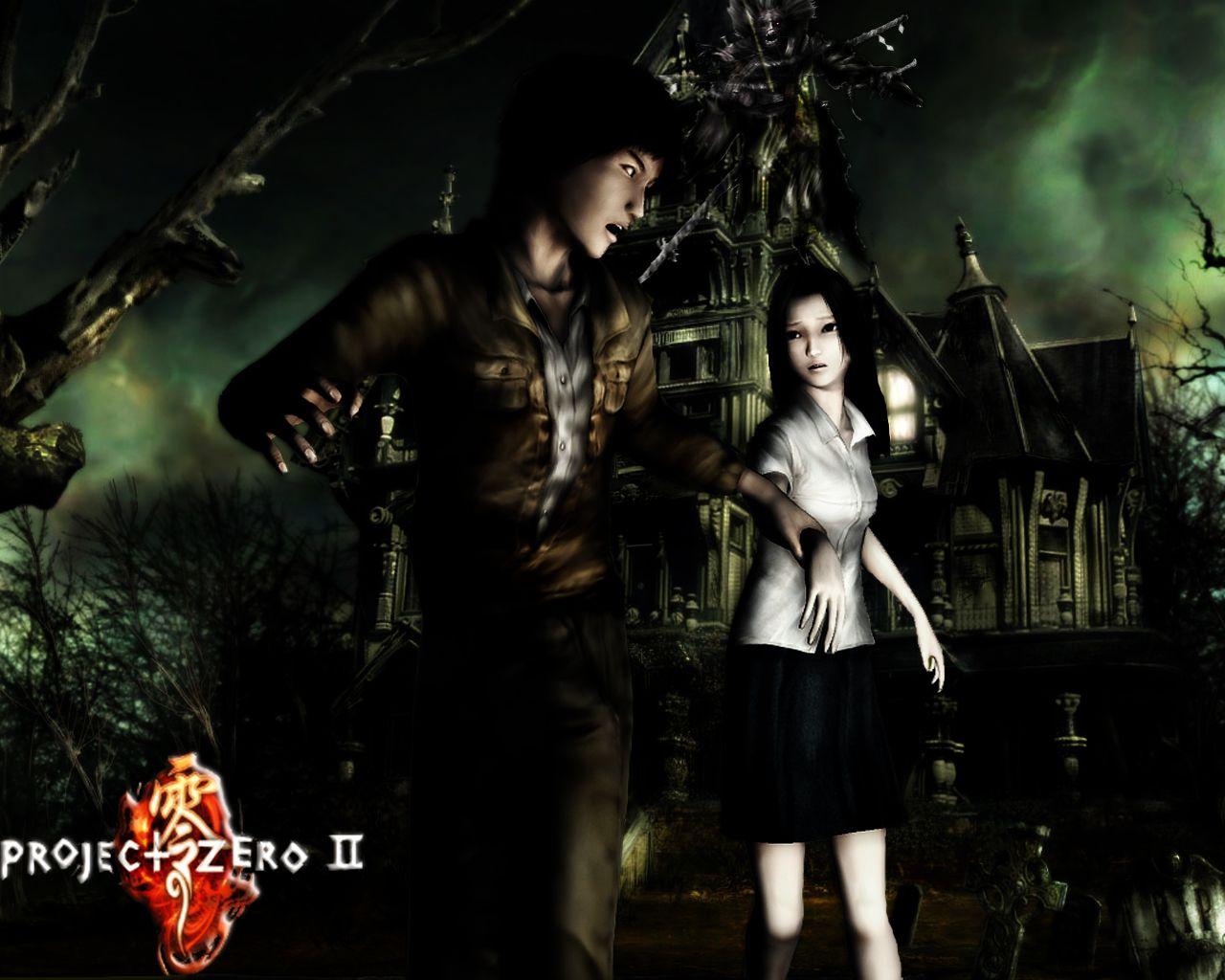 1280x1024 Fatal Frame Wallpaper: Running Away