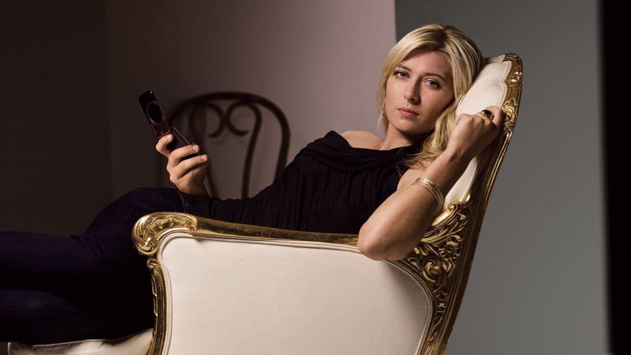 1244x700 Blondes women Maria Sharapova wallpaperx1080