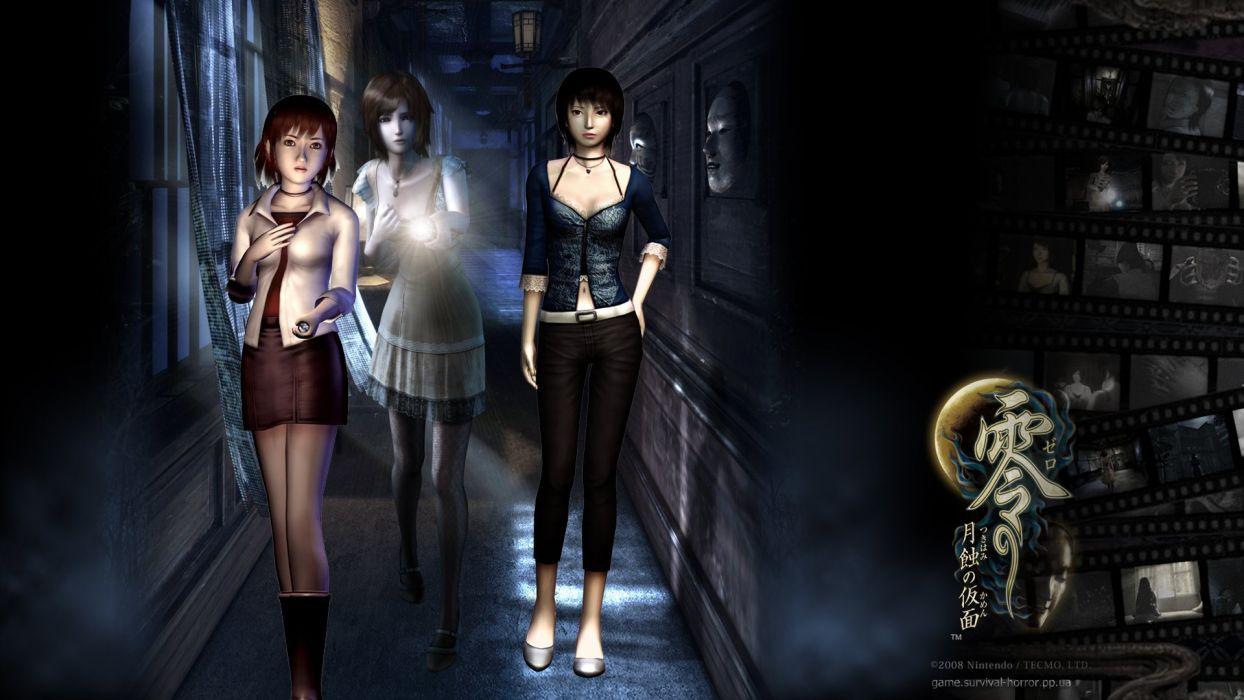 1244x700 FATAL FRAME Project Zero supernatural survival horror dark
