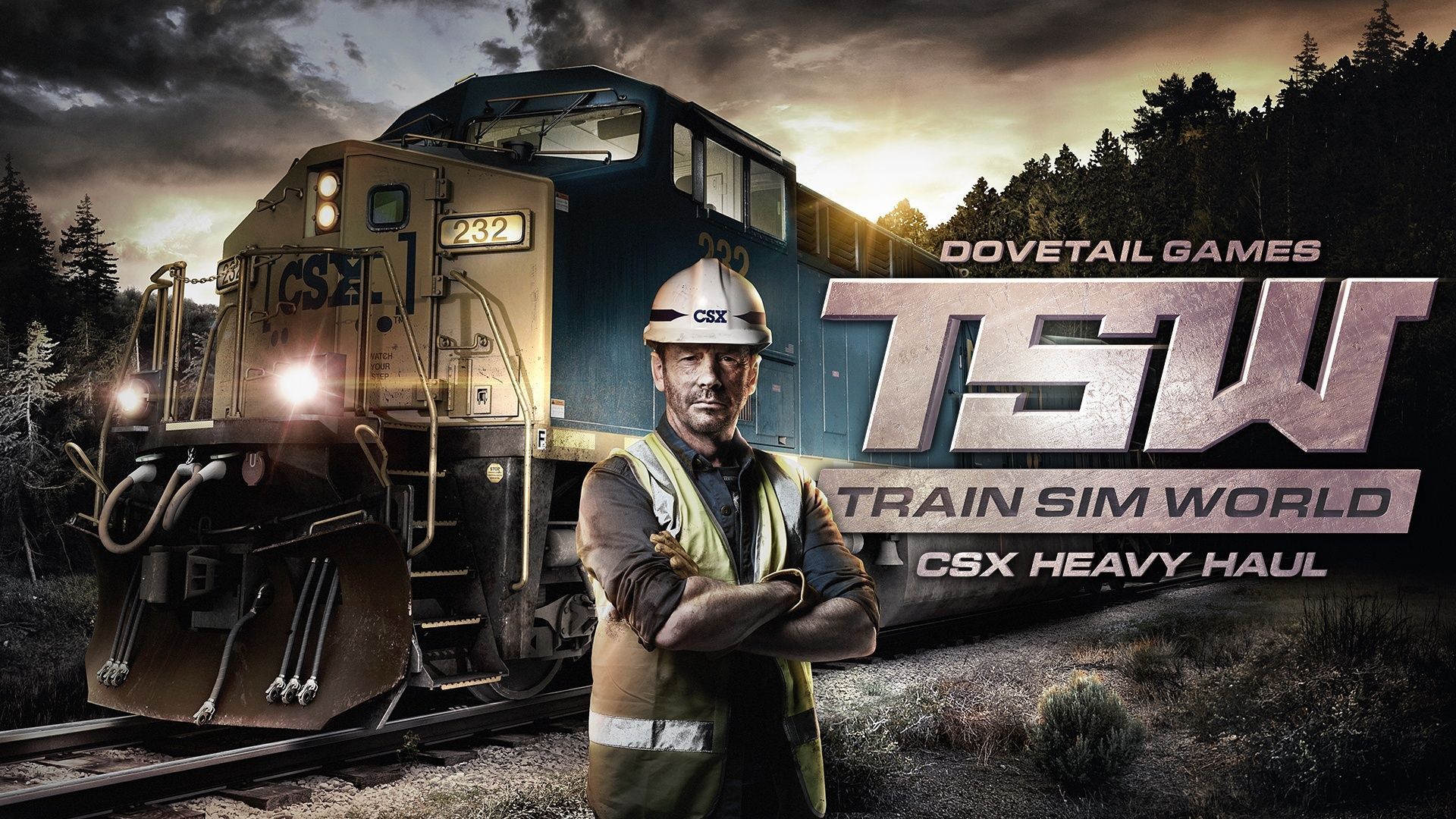 1920x1080 Train Sim World CSX Heavy Haul HD Wallpaper