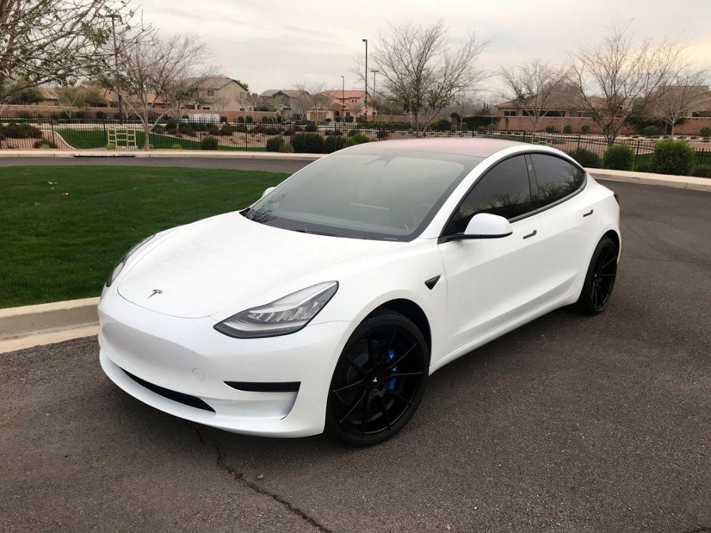 Tesla model 3 White