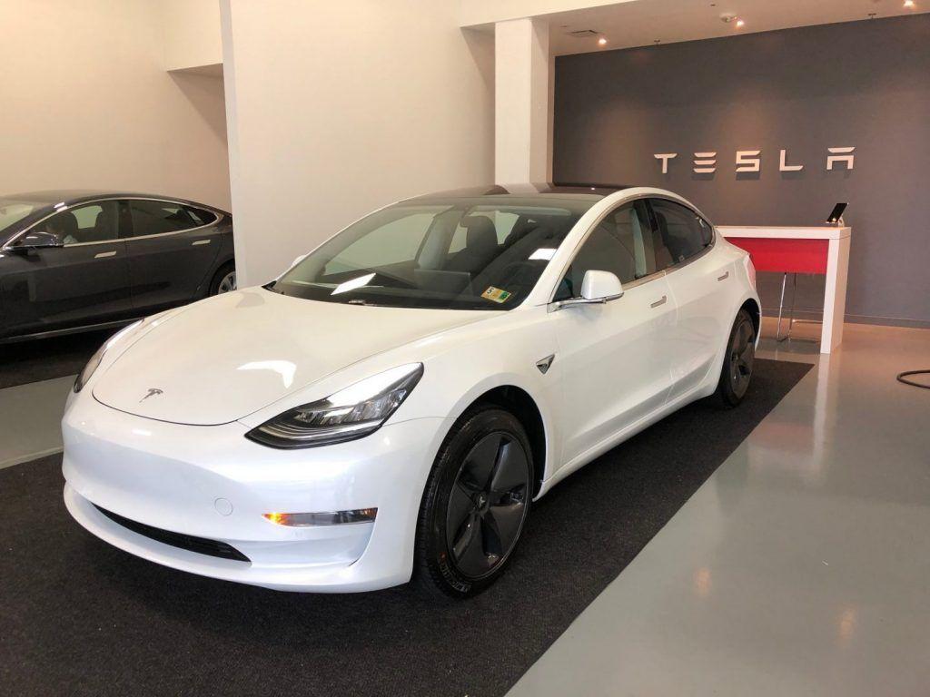 Tesla model 3 White