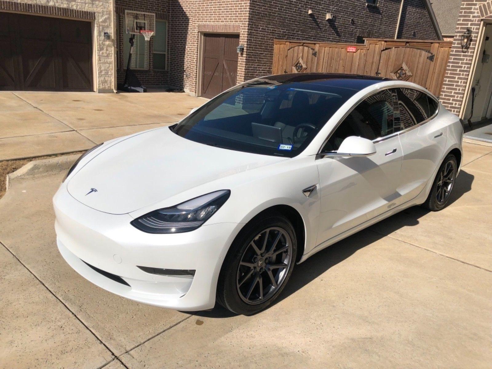 Tesla model 3 White