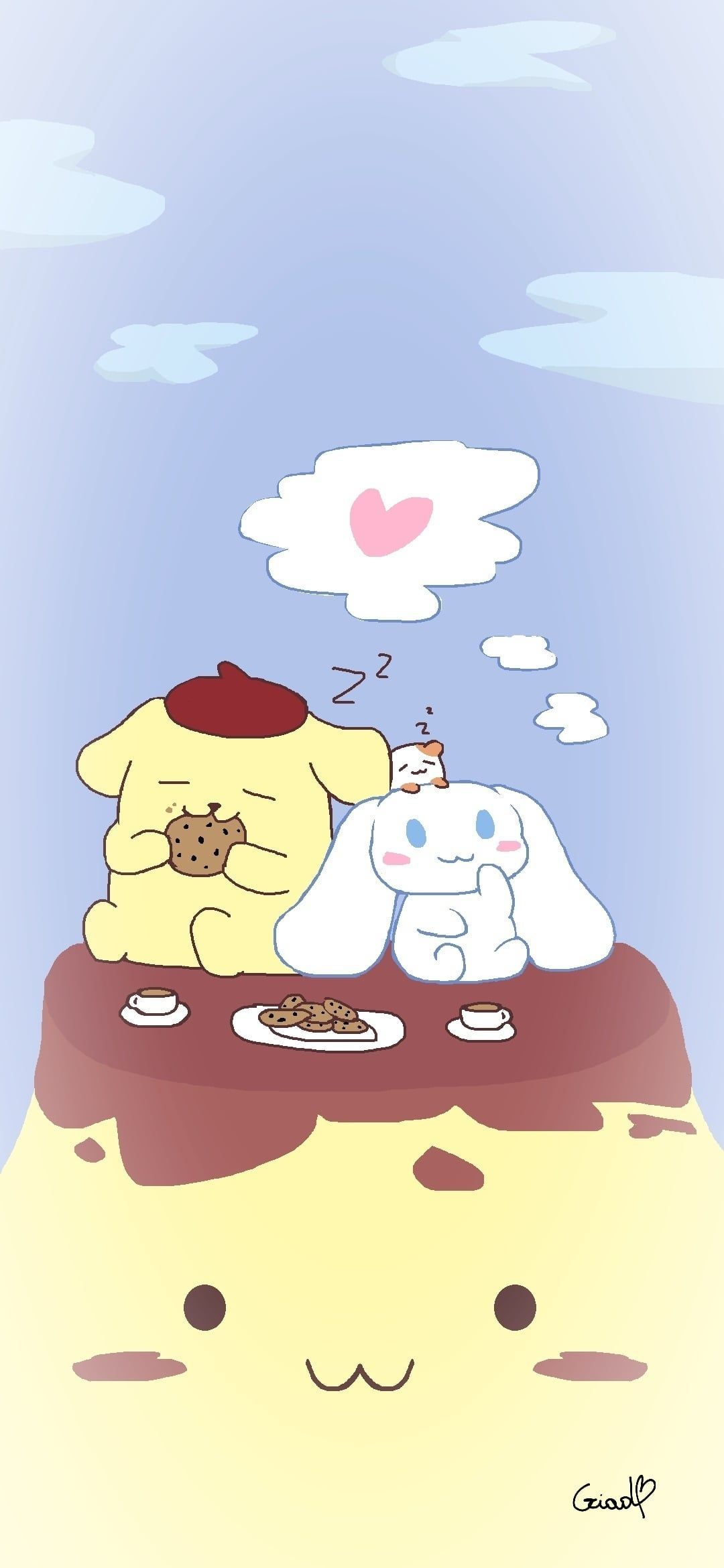 1080x2340 Cinnamoroll background for my phone