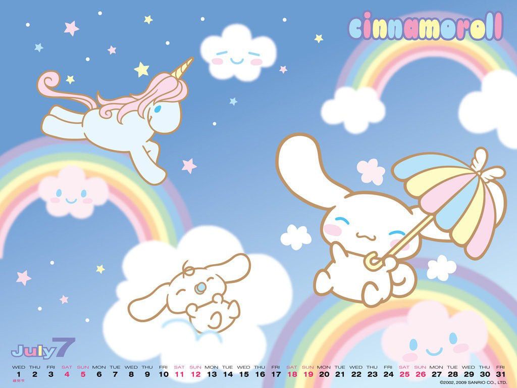 1024x768 Cinnamoroll Wallpaper Mansion