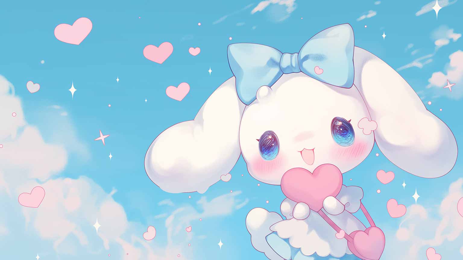 1536x864 Cinnamoroll Desktop Wallpaper 4K