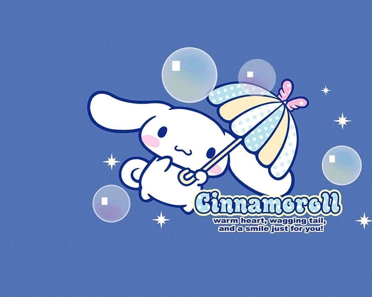 1280x1024 Download free Cinnamoroll With Bubbles