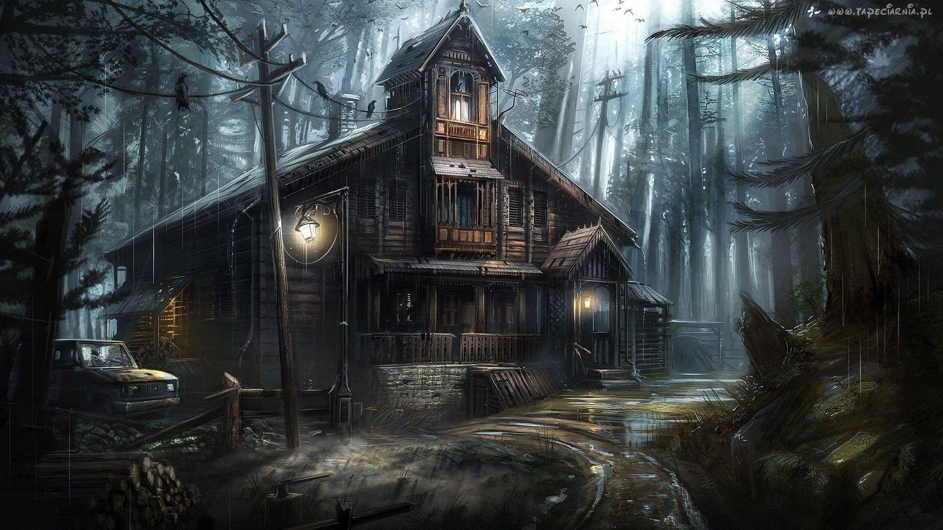 1920x1080 Spooky 1920x1080 Background Image Forest Wallpaper