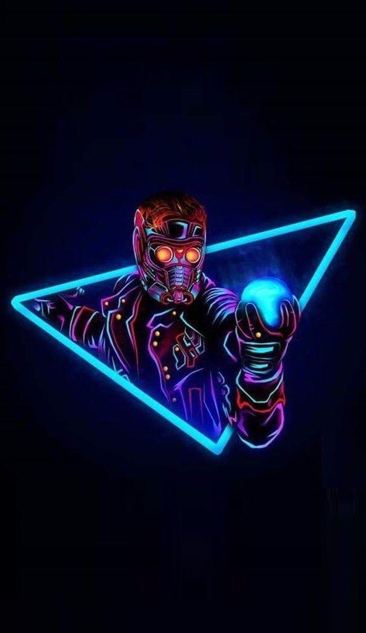 Neon Avengers Wallpapers - Top Free Neon Avengers Backgrounds - WallpaperAccess