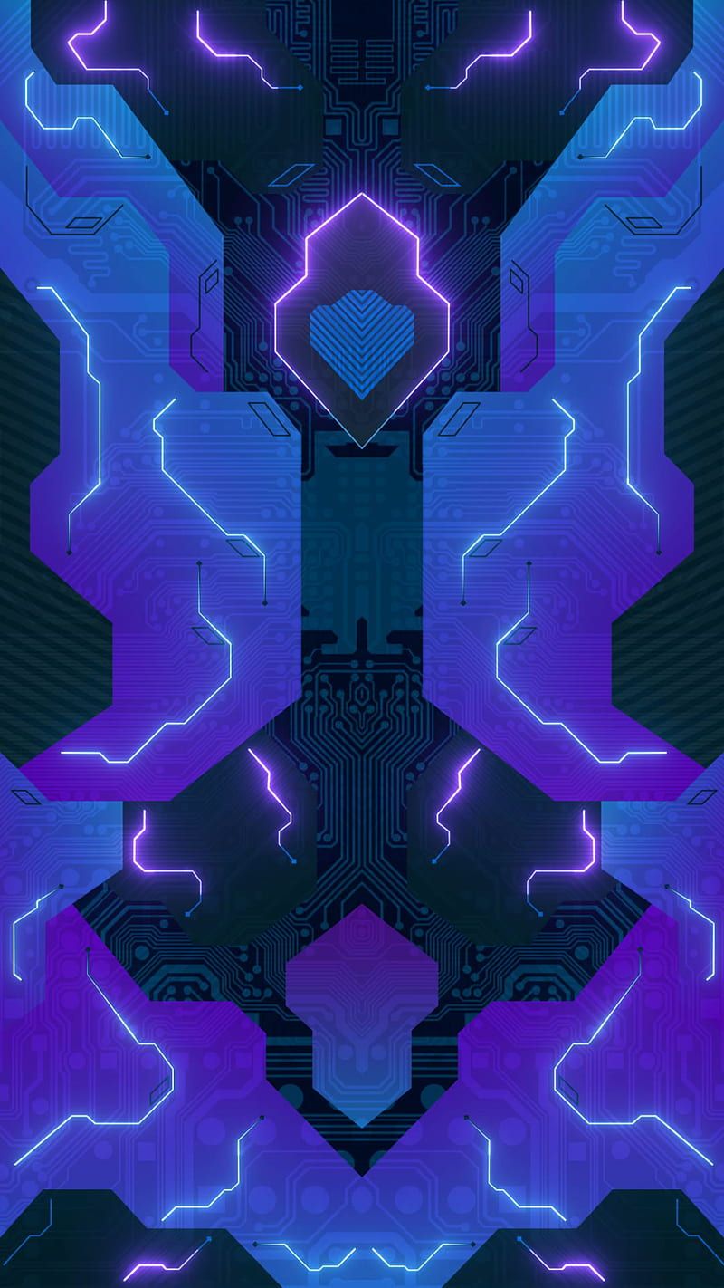 800x1422 Tech G Tech, blue abstract, circuit tech, cyber, gaming, geometry, modern, HD phone wallpaper