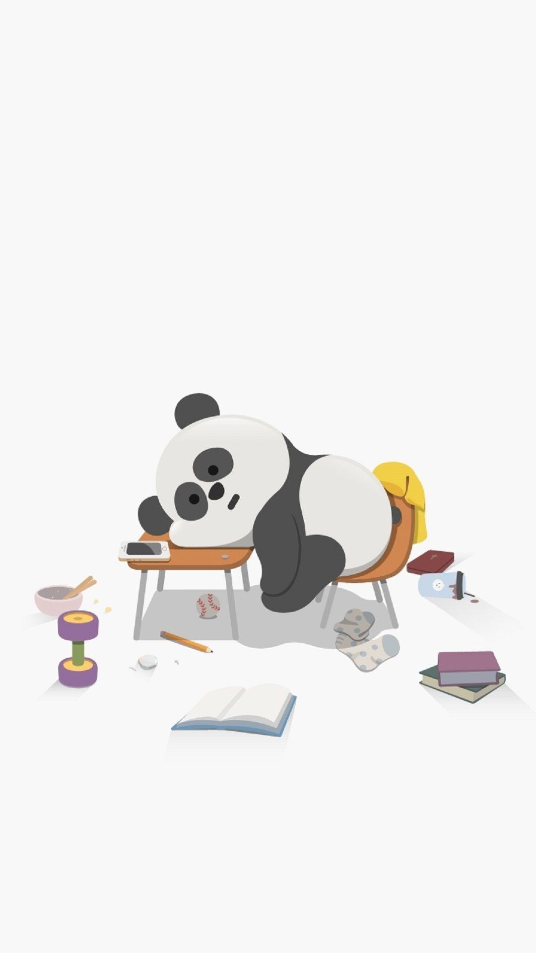 1080x1920 Anime Panda Wallpaper