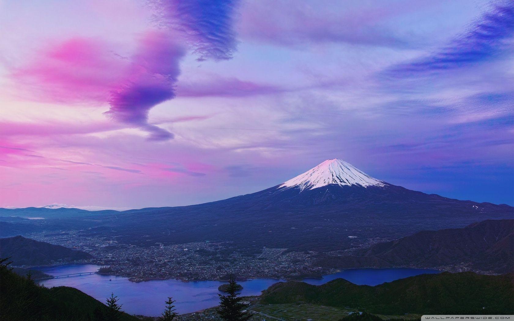 Mount Fuji Sunset Wallpapers - Top Free Mount Fuji Sunset Backgrounds ...