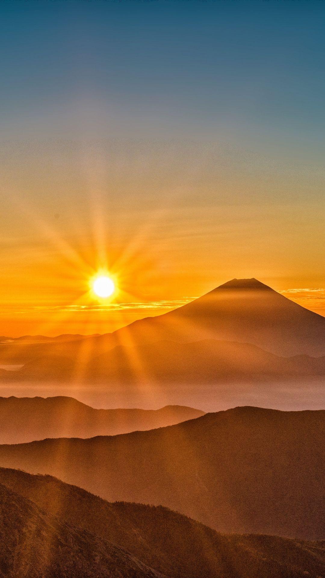 Mount Fuji Sunset Wallpapers - Top Free Mount Fuji Sunset Backgrounds ...