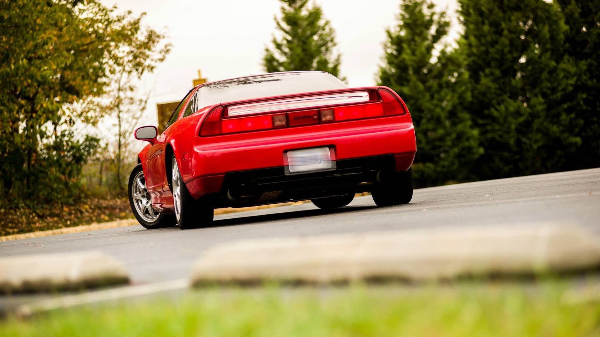 1920x1080 Red Acura CSX coupe HD wallpaper