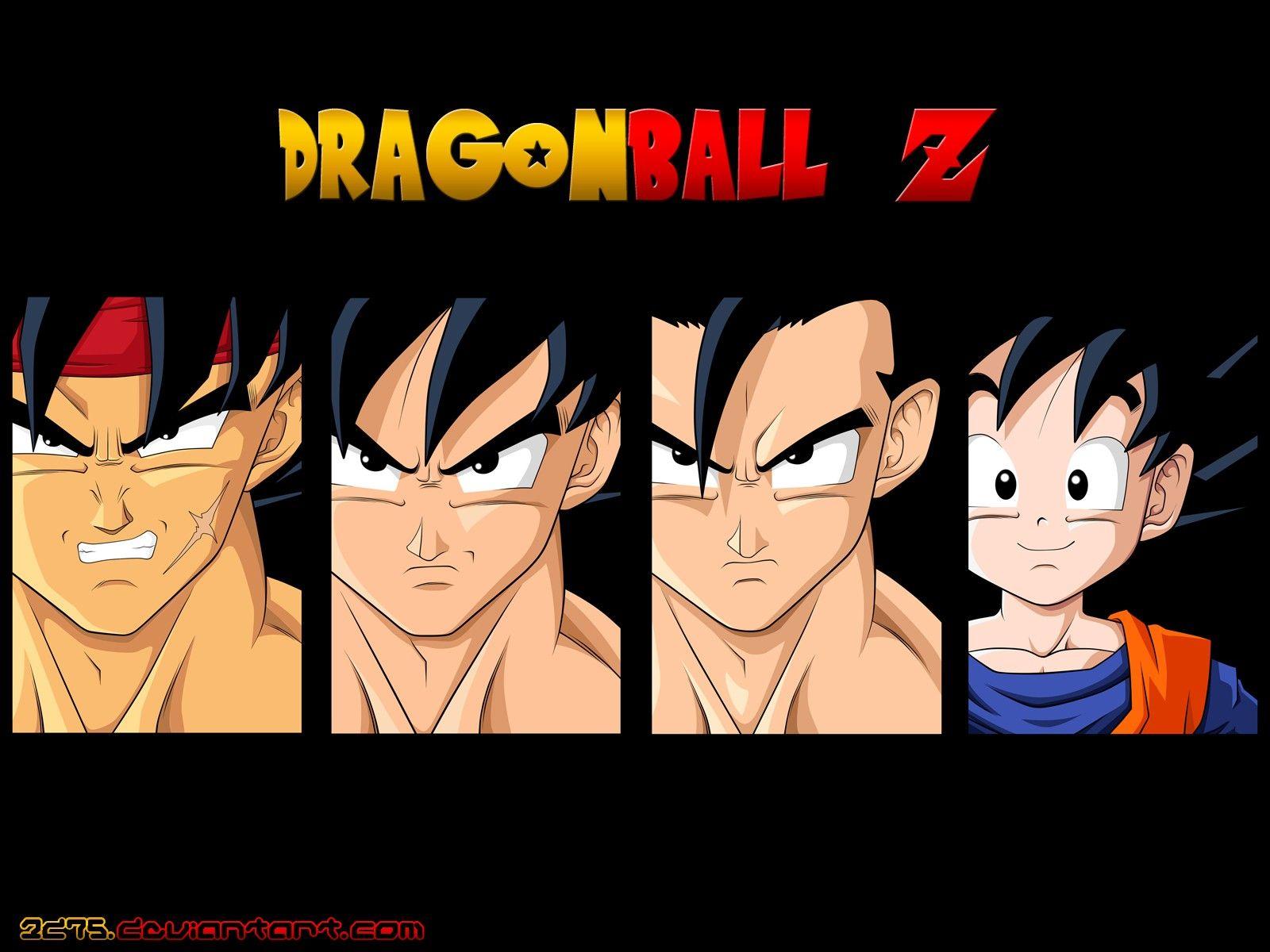 1600x1200 Dragon Ball Z, Son Goku, Gohan, Gotenks, Bardock, Anime