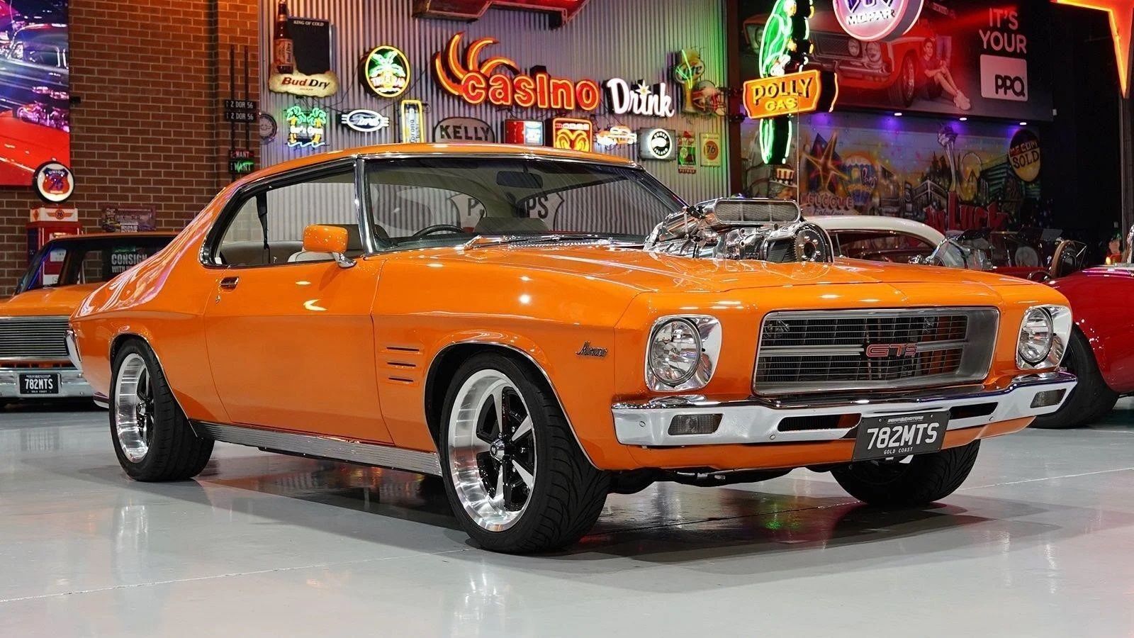1600x900 Muscle Cars Lone O'ranger 1971 Blown Holden HQ Monaro Coupe