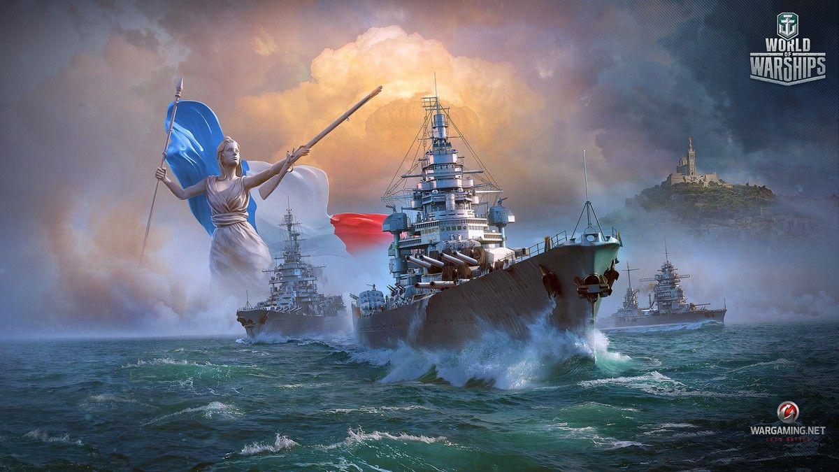 1200x675 World Of Warships Dual Monitor Wallpaper