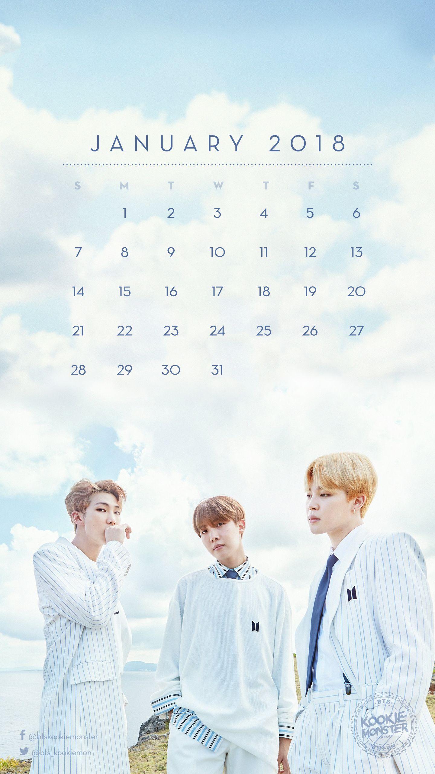 1440x2560 01 Calendar Wallpaper 2018