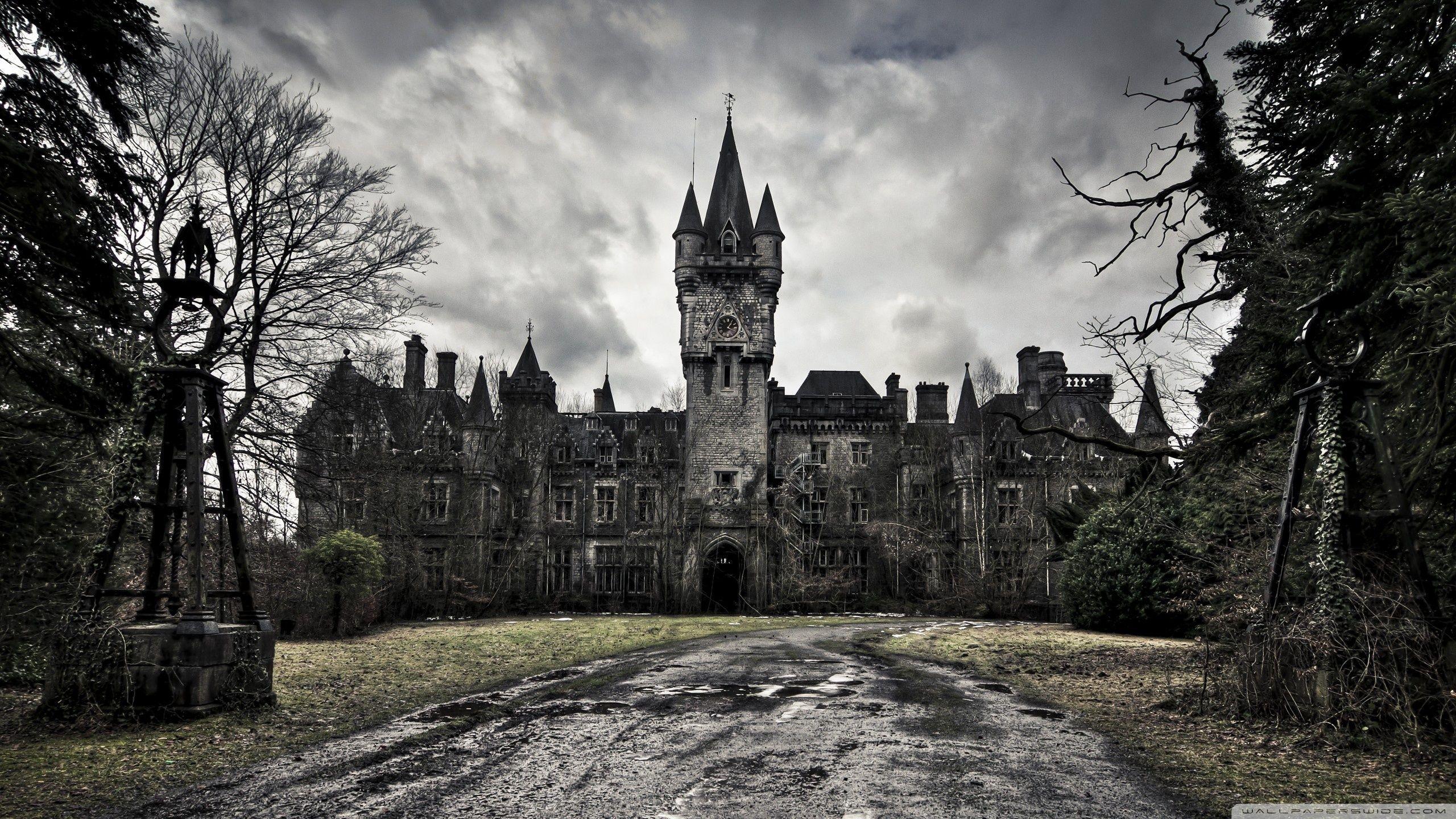 2560x1440 Spooky Castle ❤ 4K HD Desktop Wallpaper for 4K Ultra HD TV