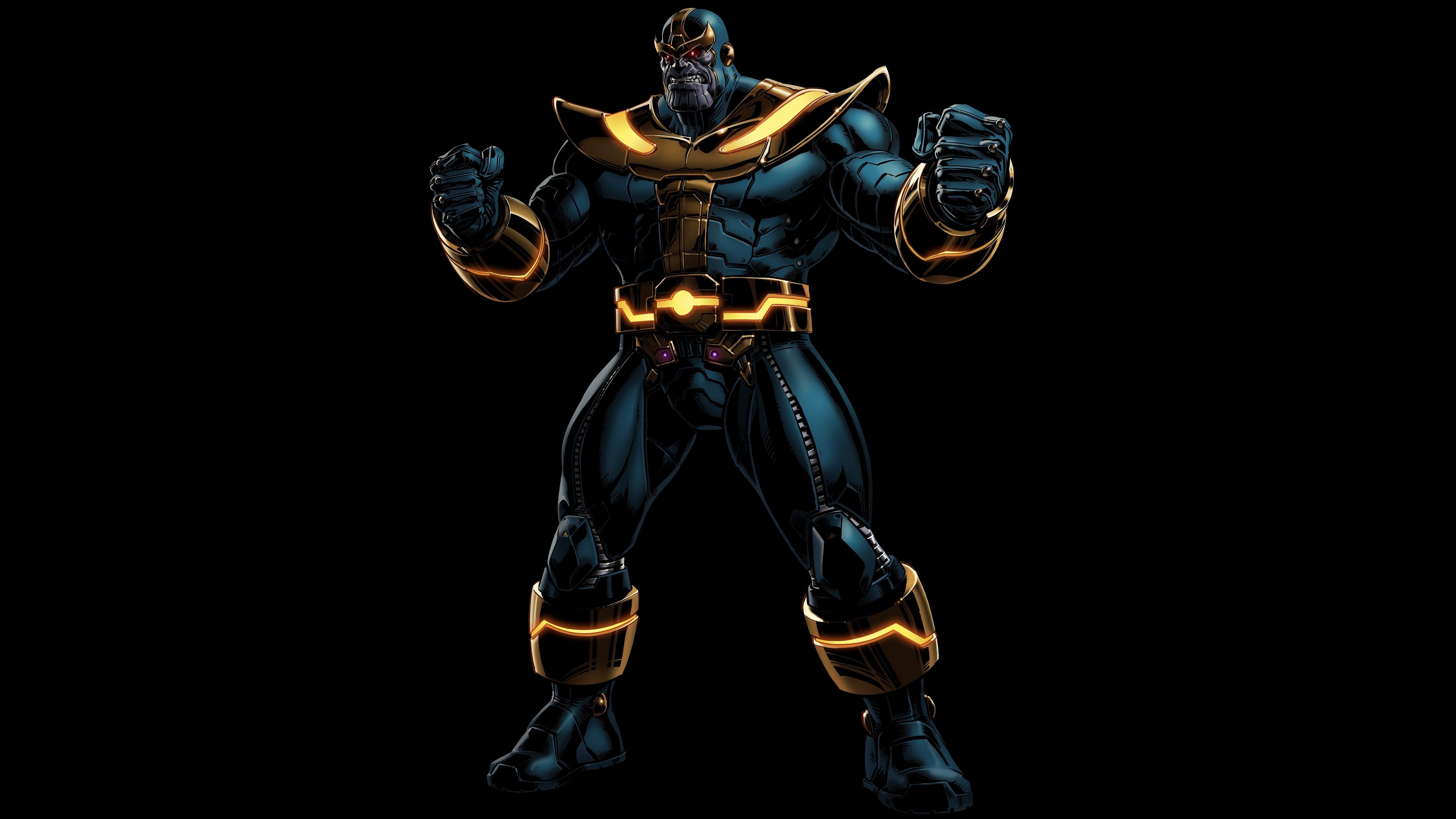 5900x3319 Hình nền Thanos, Supervillain, Marvel Comics, HD, 5K, Phim