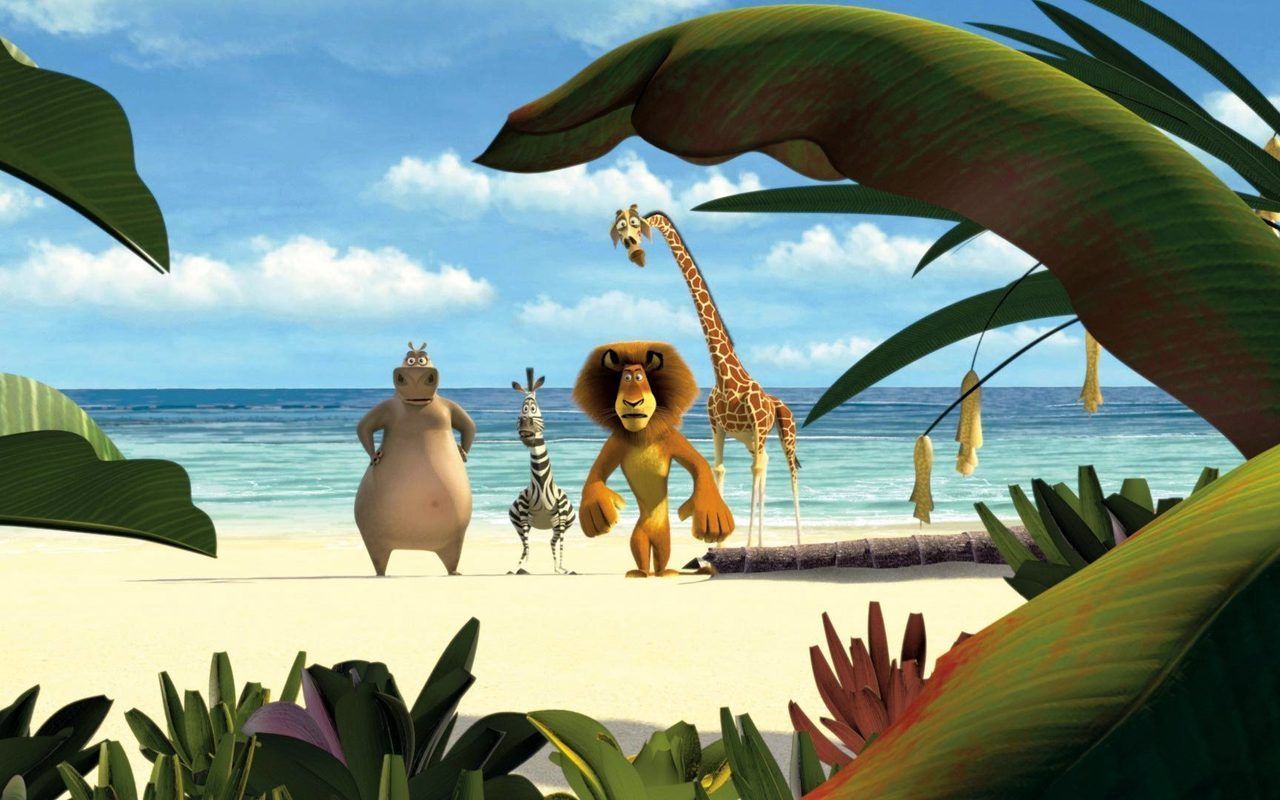 1280x800 Phone wallpaper: Madagascar, Cartoon 16155