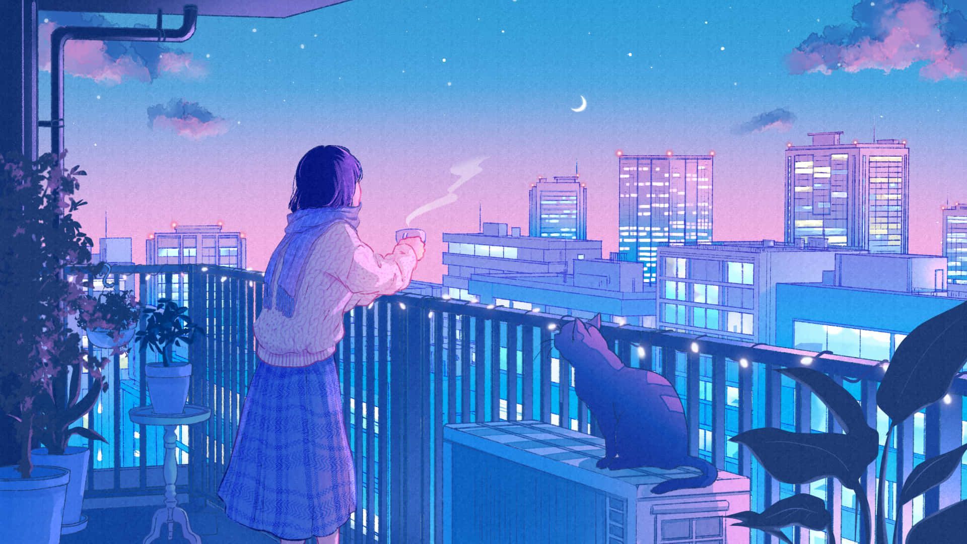 1920x1080 Girl Aesthetic Desktop Wallpaper