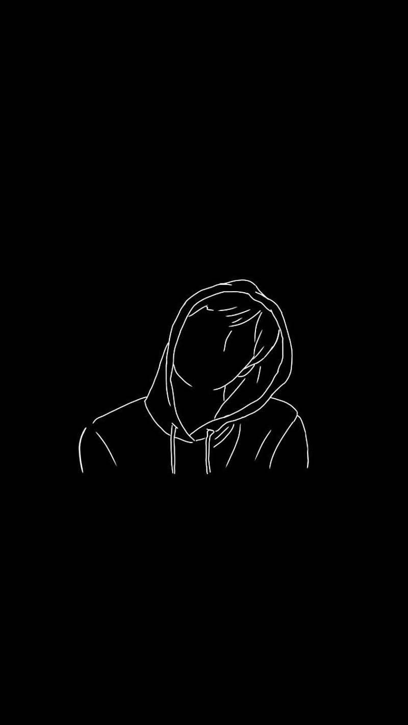 800x1422 Download Minimalist Aesthetic Drawing
