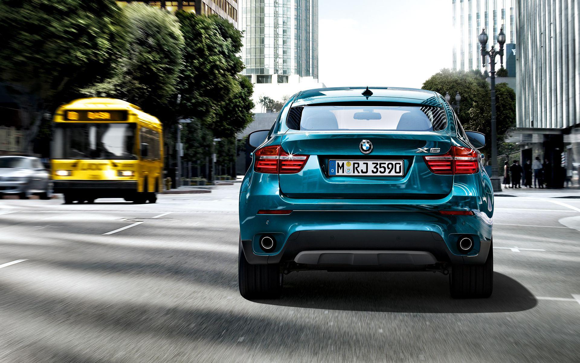 1920x1200 Bmw X6 Blue Wallpaper
