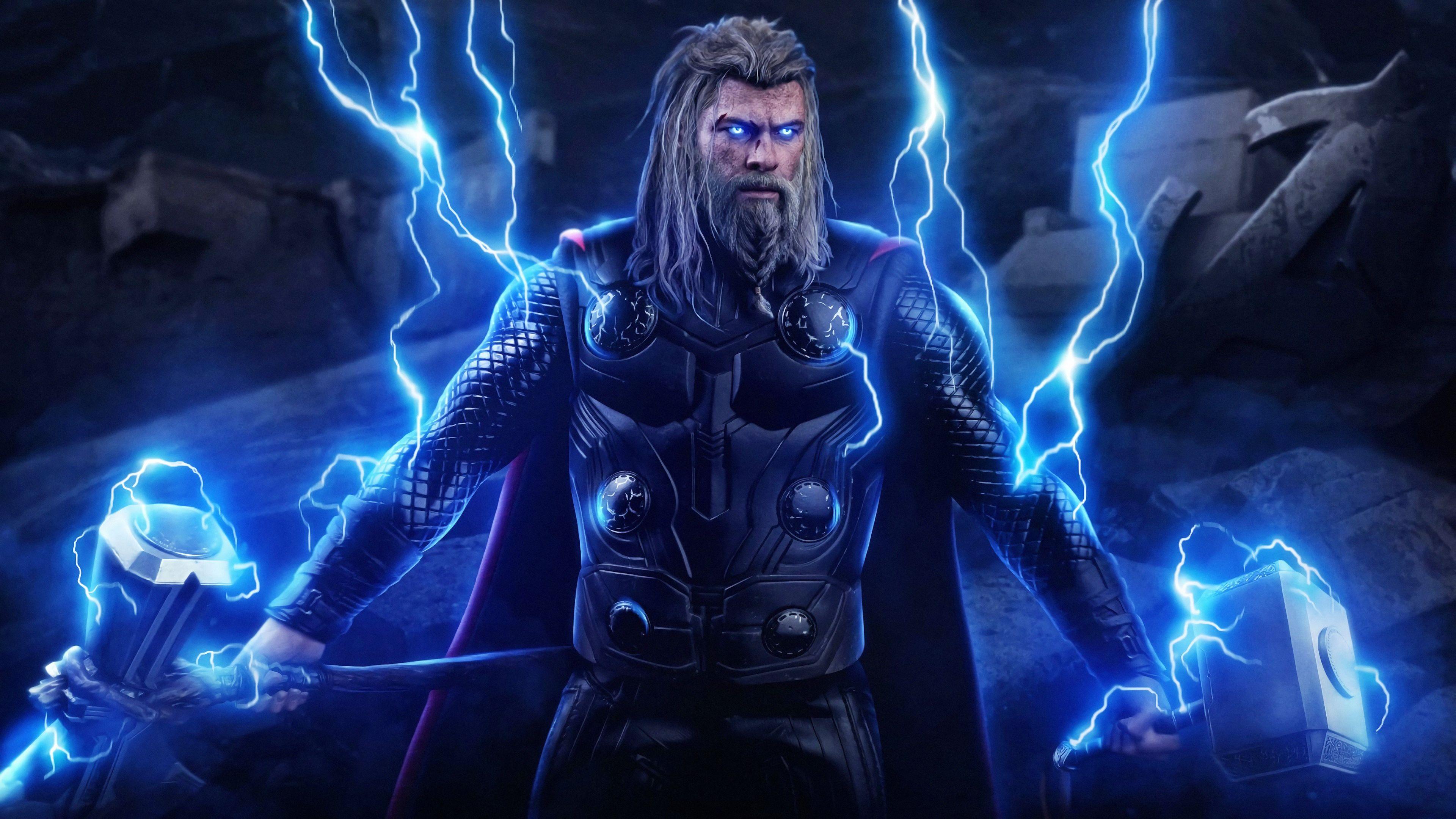 Avengers Endgame Thor Wallpapers - Top Free Avengers Endgame Thor ...