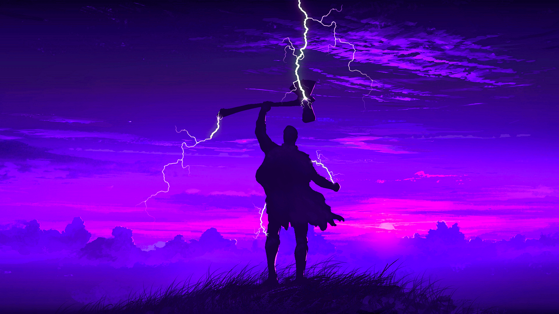 1920x1080 Thor Endgame Wallpaper. Avengers wallpaper, Thor