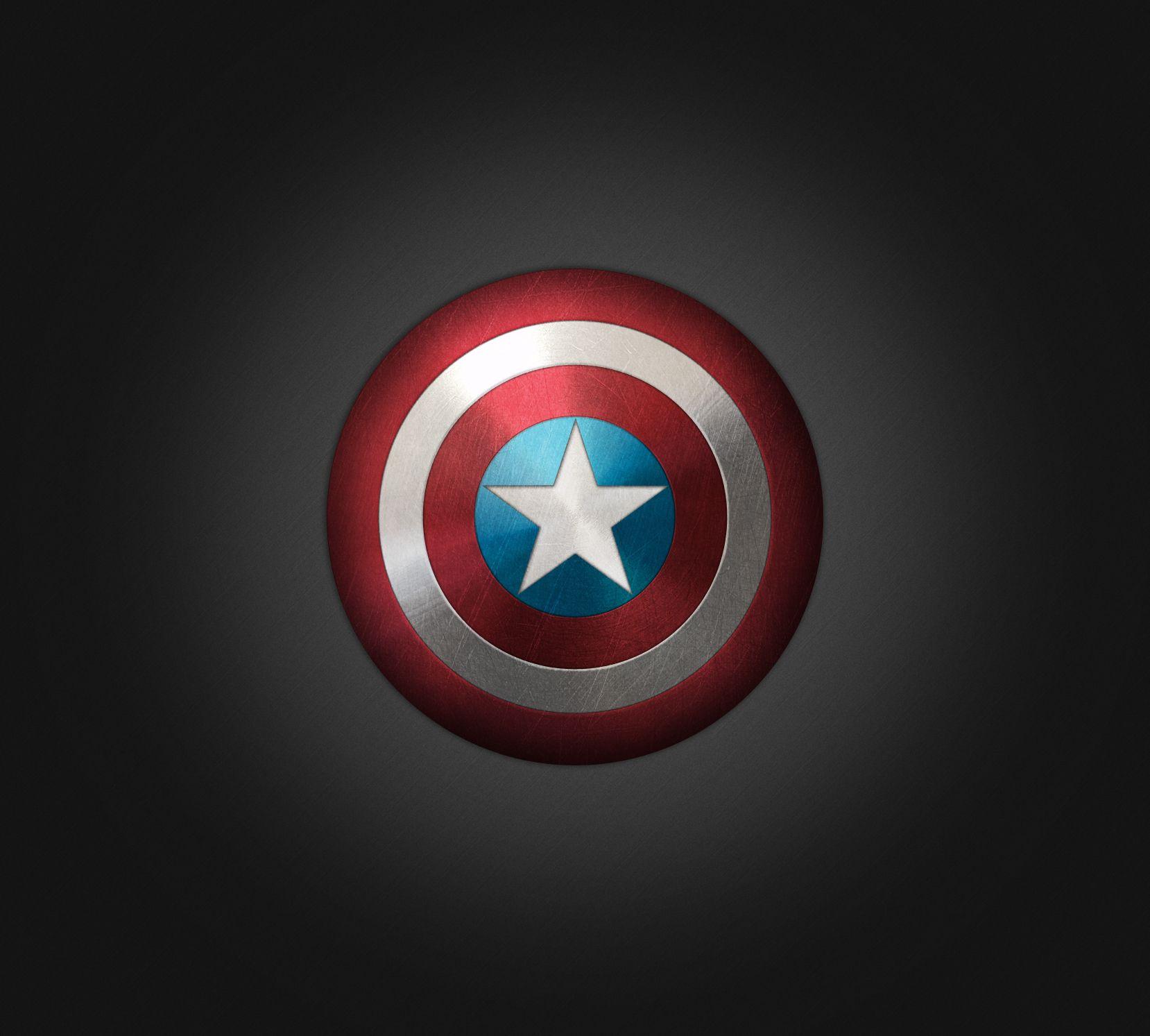 1658x1493 Captain America Shield Hình Nền iPhone