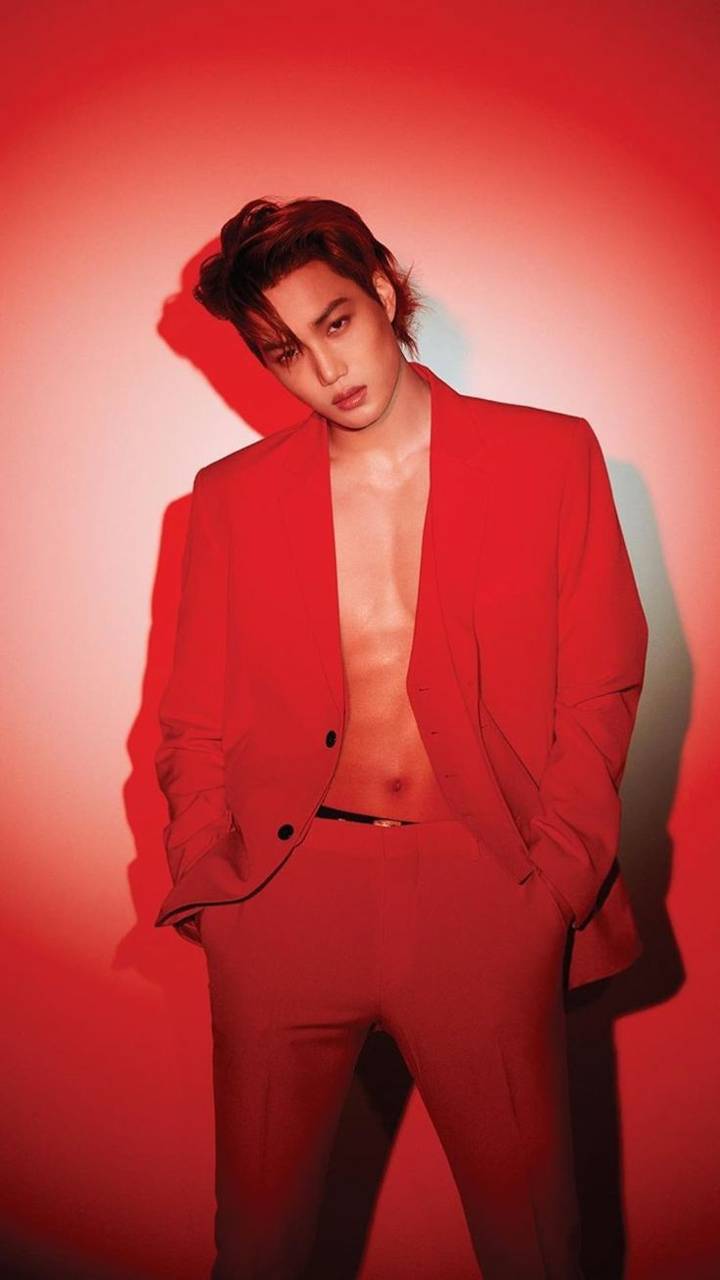 exo kai shirtless