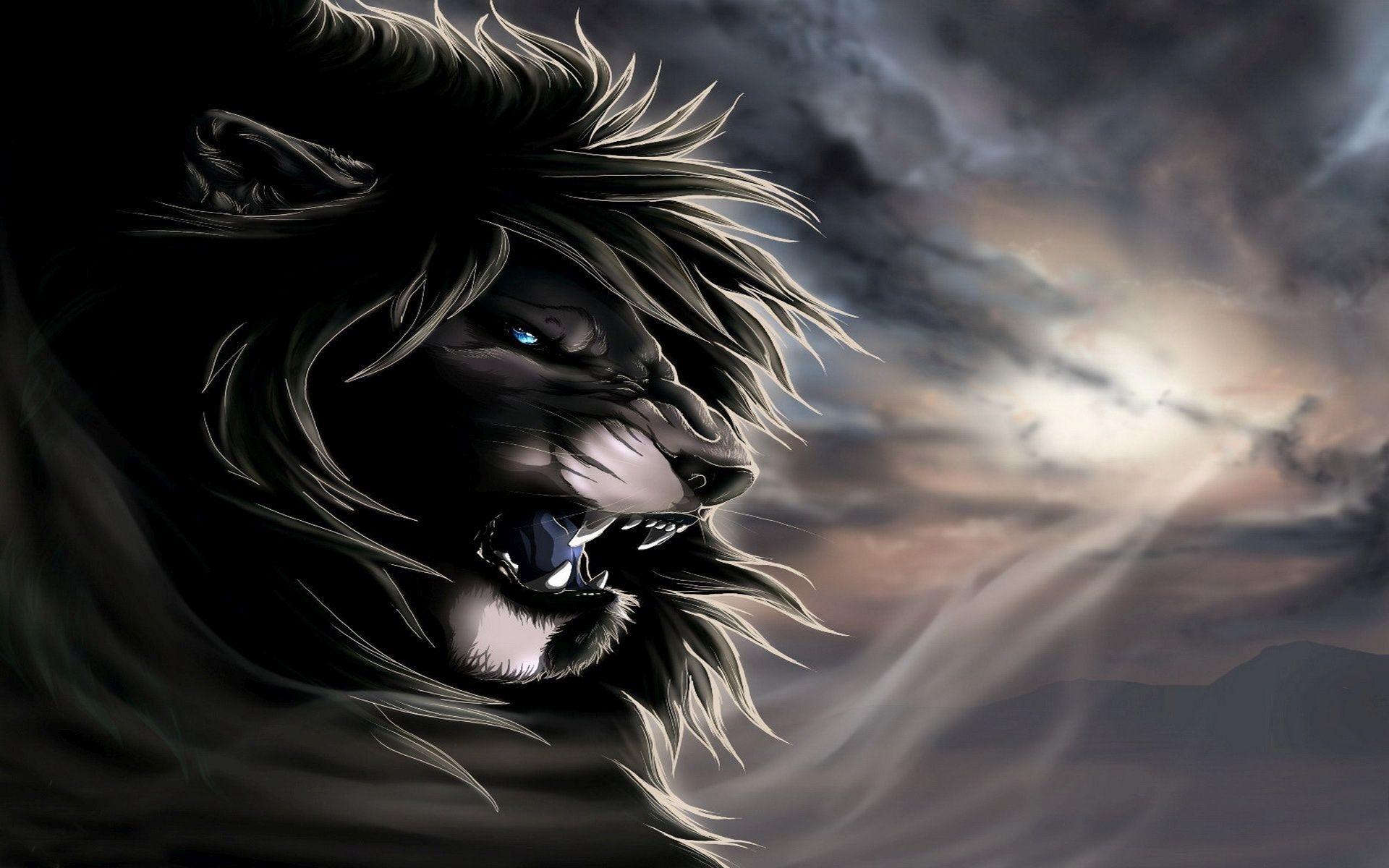 Lion Anime Wallpapers - Top Free Lion Anime Backgrounds - WallpaperAccess