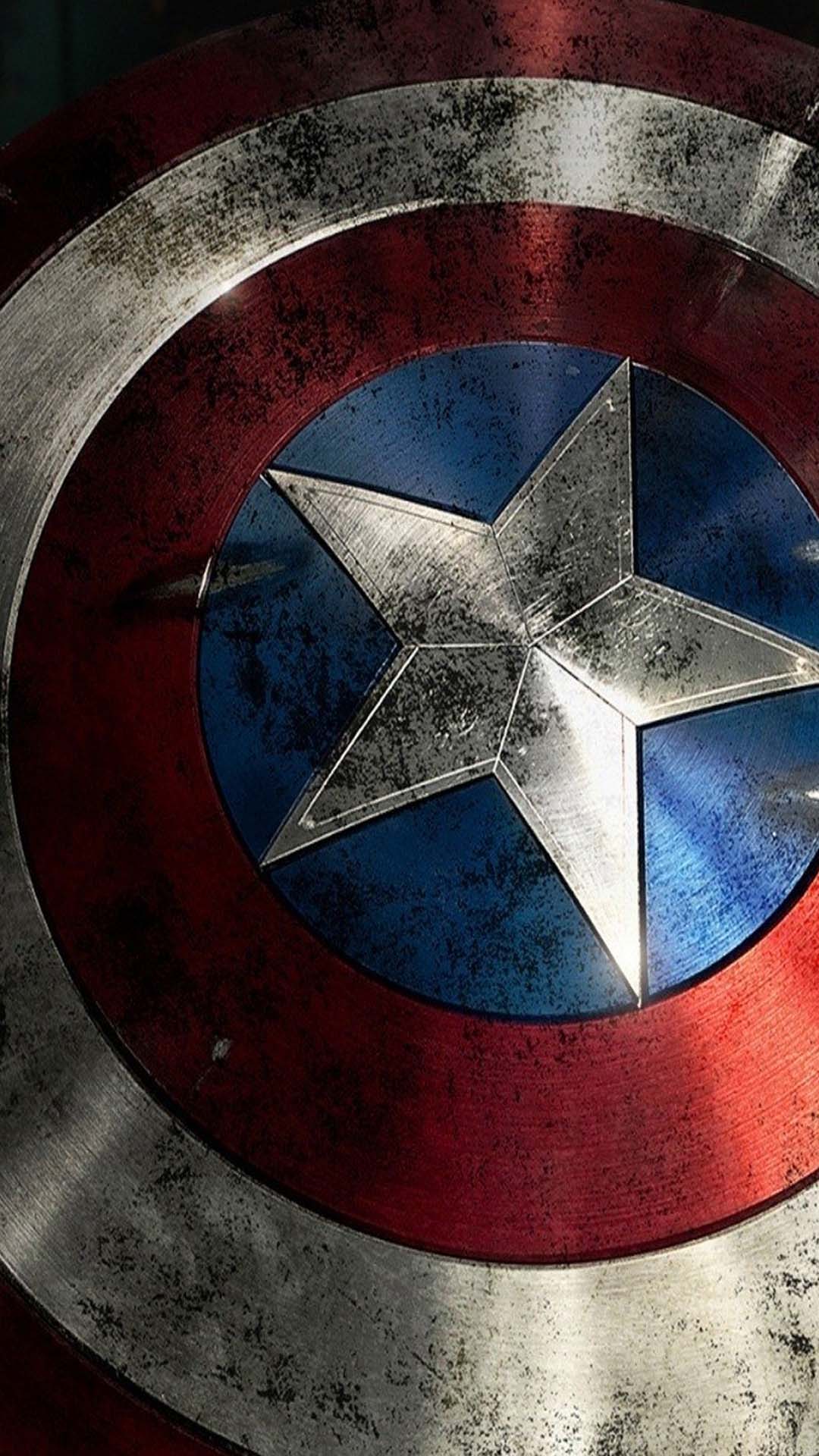 1080x1920 Captain America logo hình nền iphone 8917259 fo