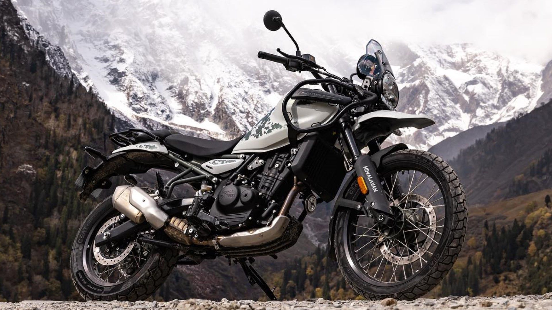 1920x1080 Royal Enfield Himalayan 450 Wallpaper