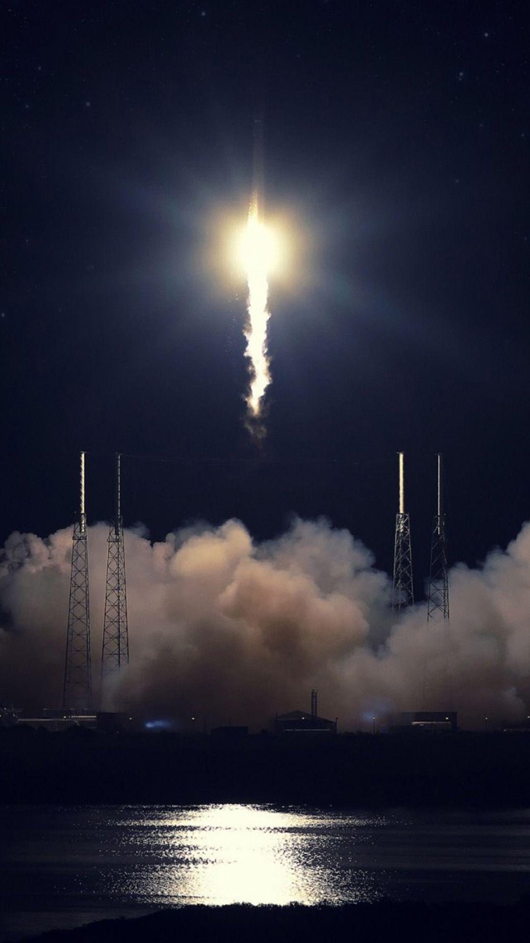 1080x1920 Military Spacecraft Launching iPhone 8 Wallpaper Free Download