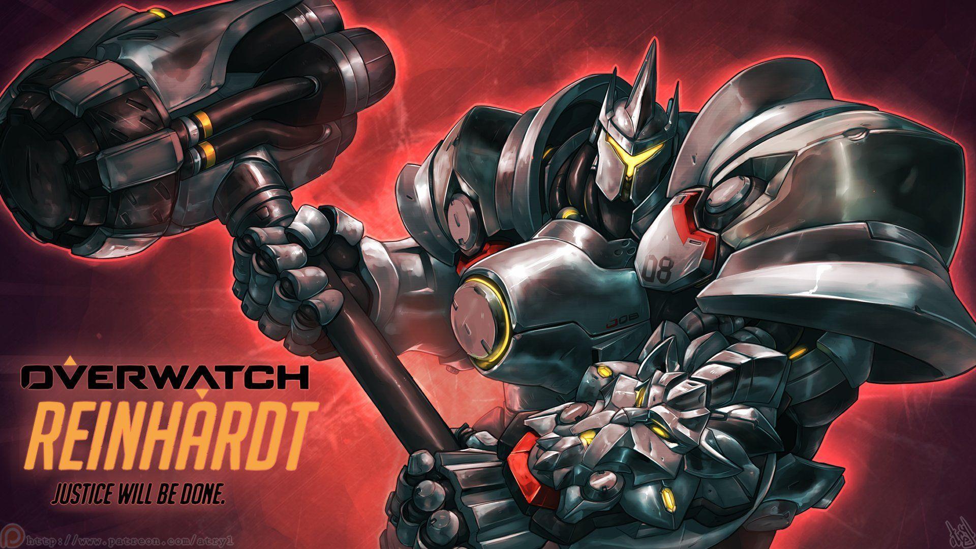 1920x1080 Overwatch Reinhardt Wallpaper Free Sdeerwallpaper. :S