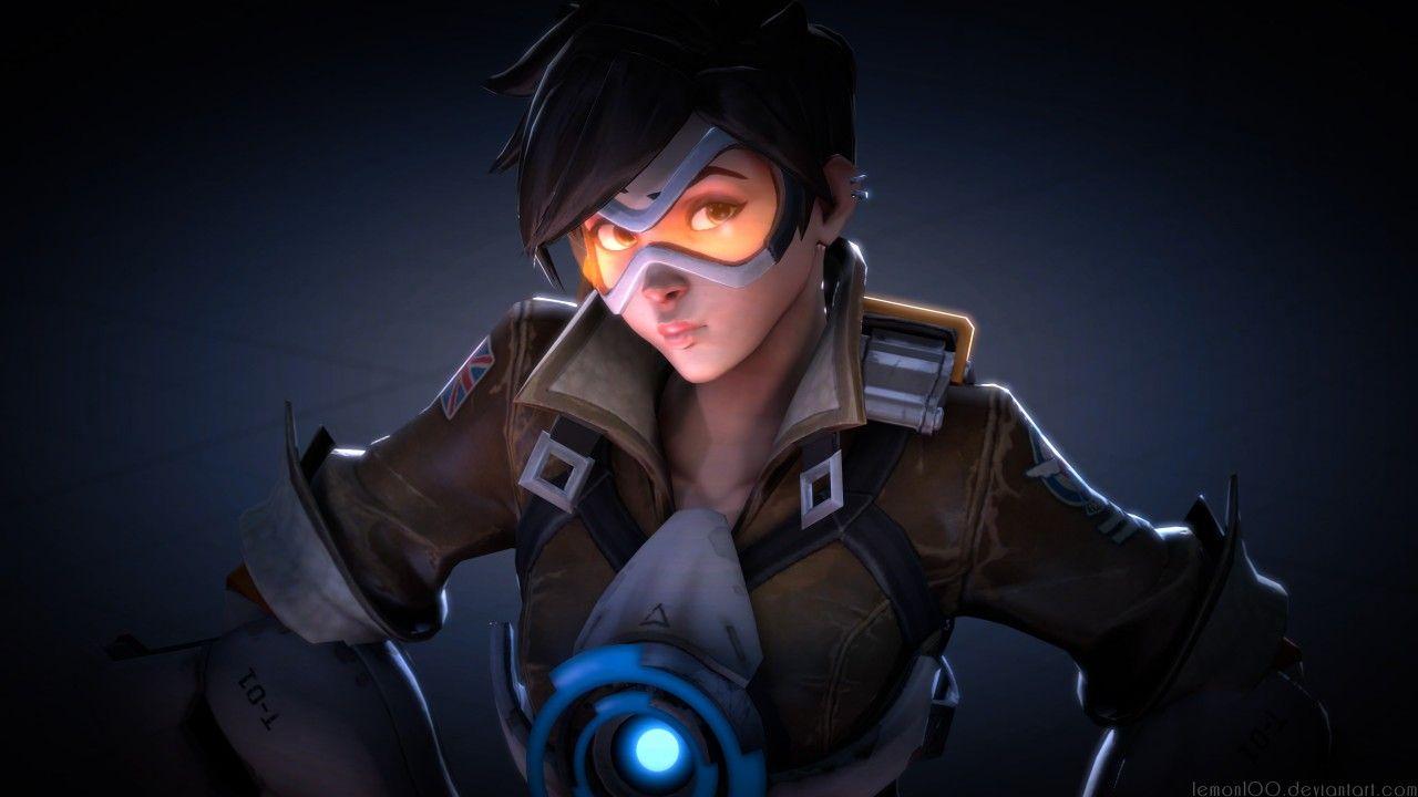 1280x720 Wallpaper Tracer, 4K, Artwork, Overwatch, Games