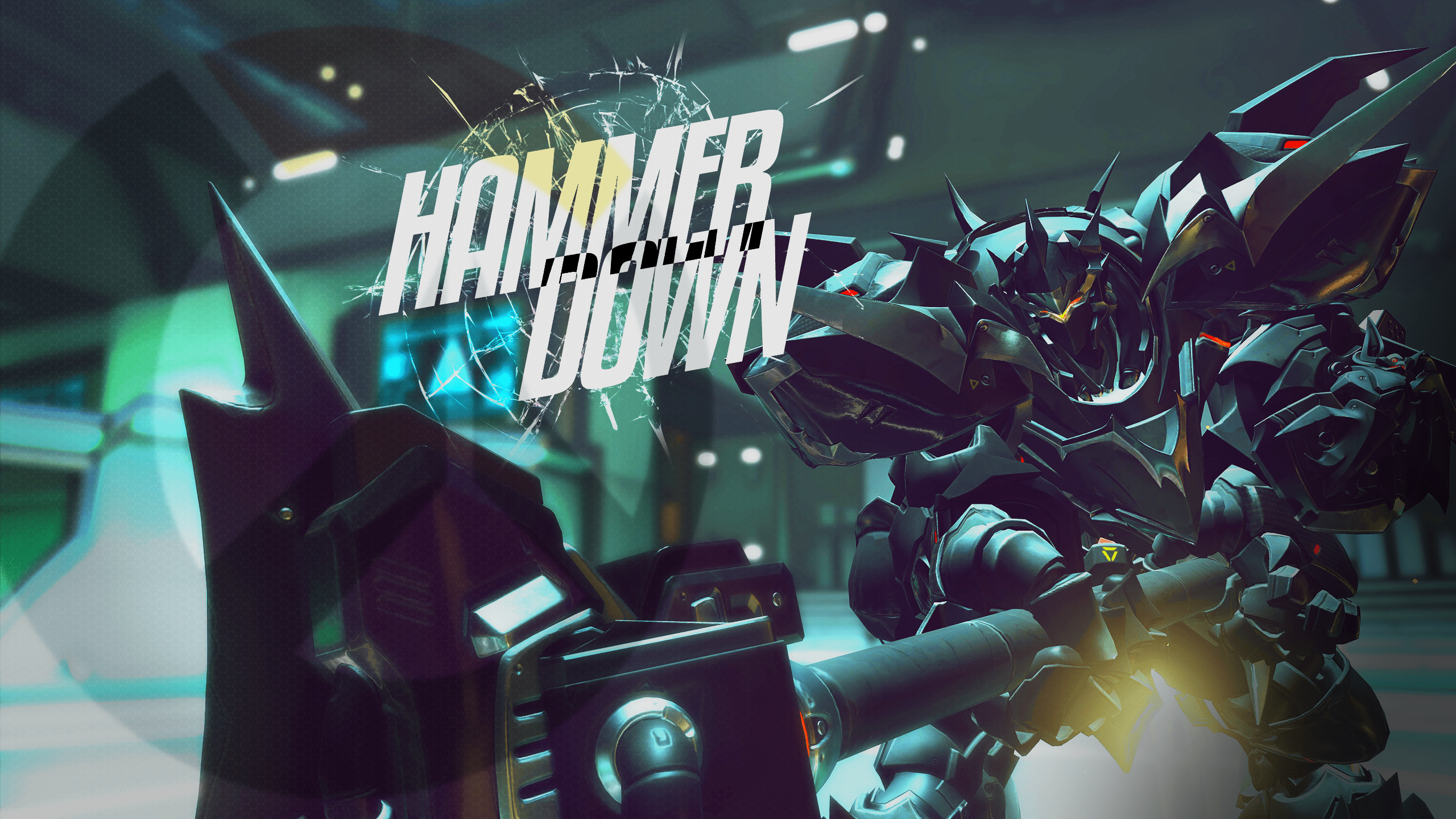 2560x1440 Reinhardt Hammer Down