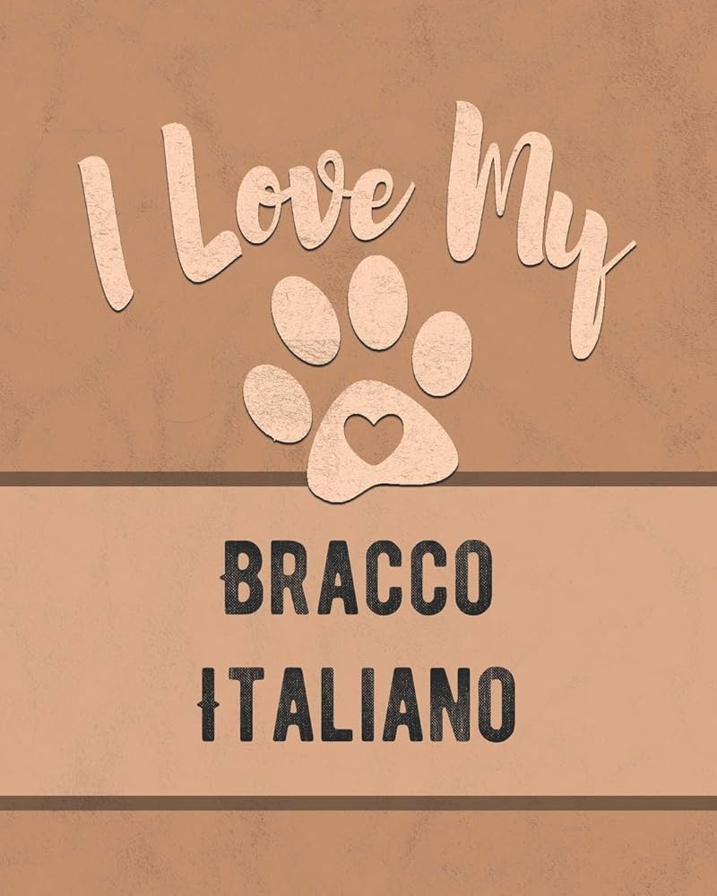 800x1000 I Love My Bracco Italiano: Keep Track